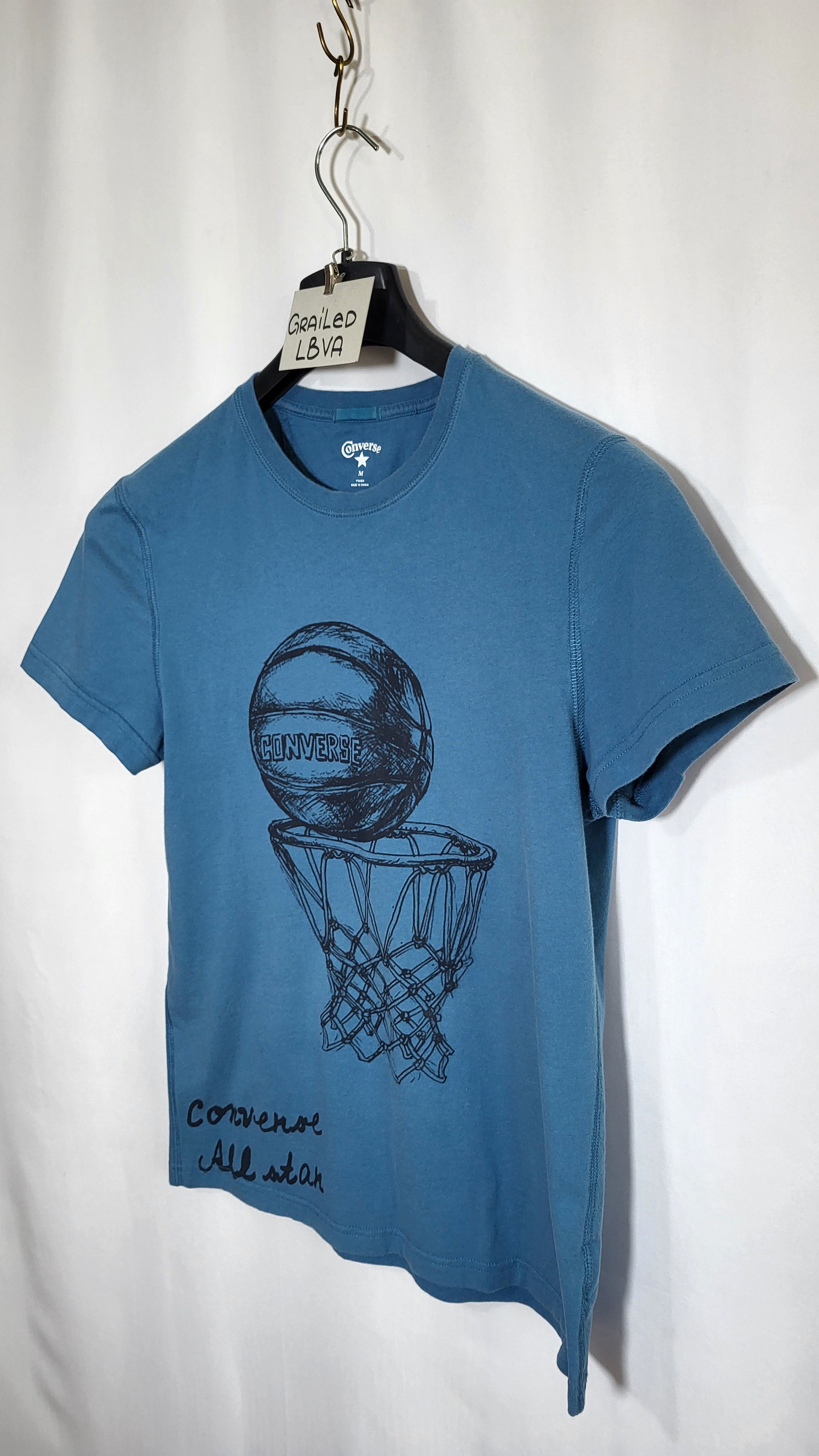 Converse Converse vintage t shirt basketball Size US M / EU 48-50 / 2 - 2 Thumbnail