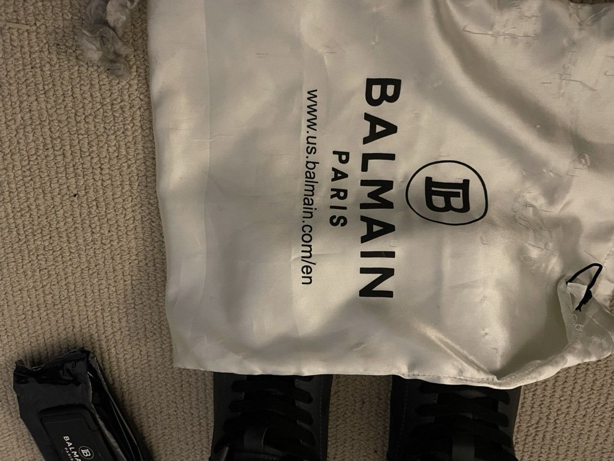 Balmain Balmain Baskets B-Court en cuir de veau Size US 10 / EU 43 - 6 Thumbnail