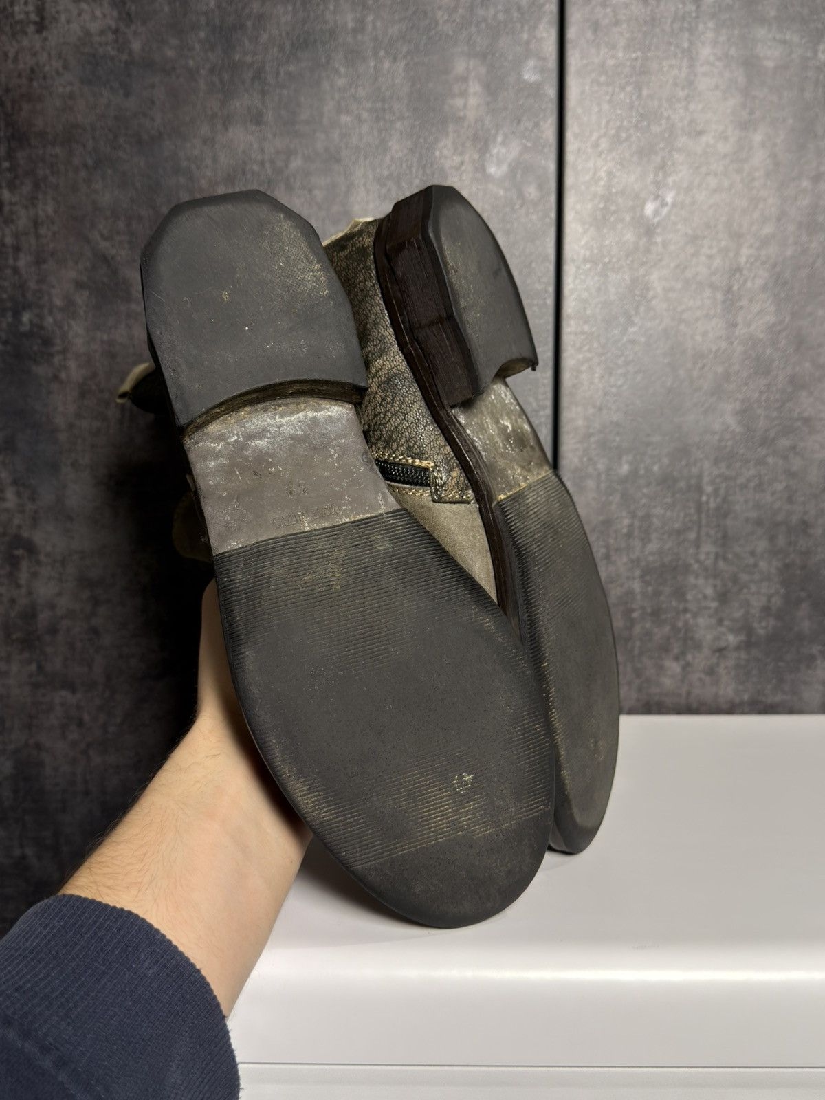 A.S.98 Vintage Leather Boots AS98 Guidi Balenciaga Dirk Owens Yohji Size US 9 / IT 39 - 20 Thumbnail