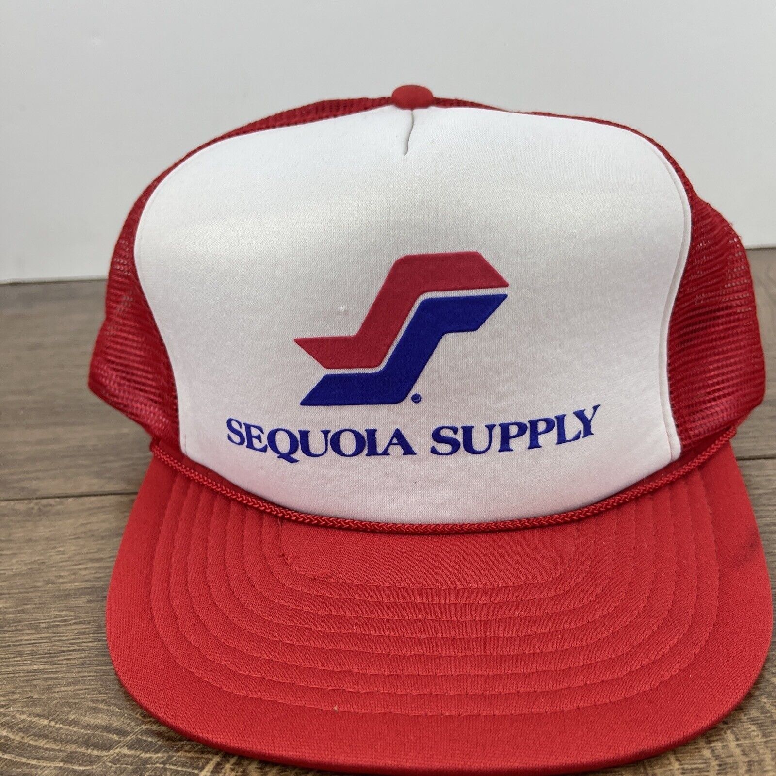 Other Sequola Supply Hat Red Hat Adjustable Adult Size Hat Red Cap Size ONE SIZE - 5 Thumbnail