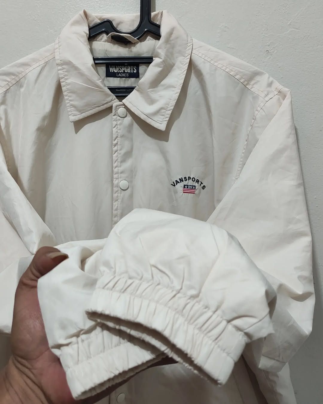 Japanese Brand Japanese Archive Vansport spell out logo windbreaker Size L / US 10 / IT 46 - 3 Thumbnail