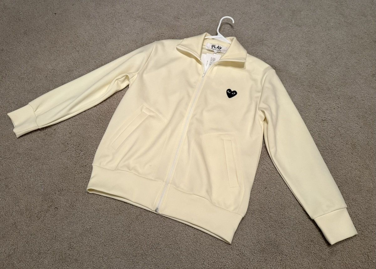 Comme des Garcons PLAY CDG Play Black Heart Zip Track Top Size US L / EU 52-54 / 3 - 3 Thumbnail