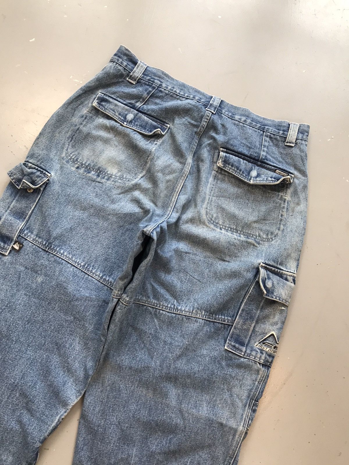JNCO × Vintage Vintage first down multiple big pocket cargo denim Size US 40 / EU 56 - 11 Thumbnail