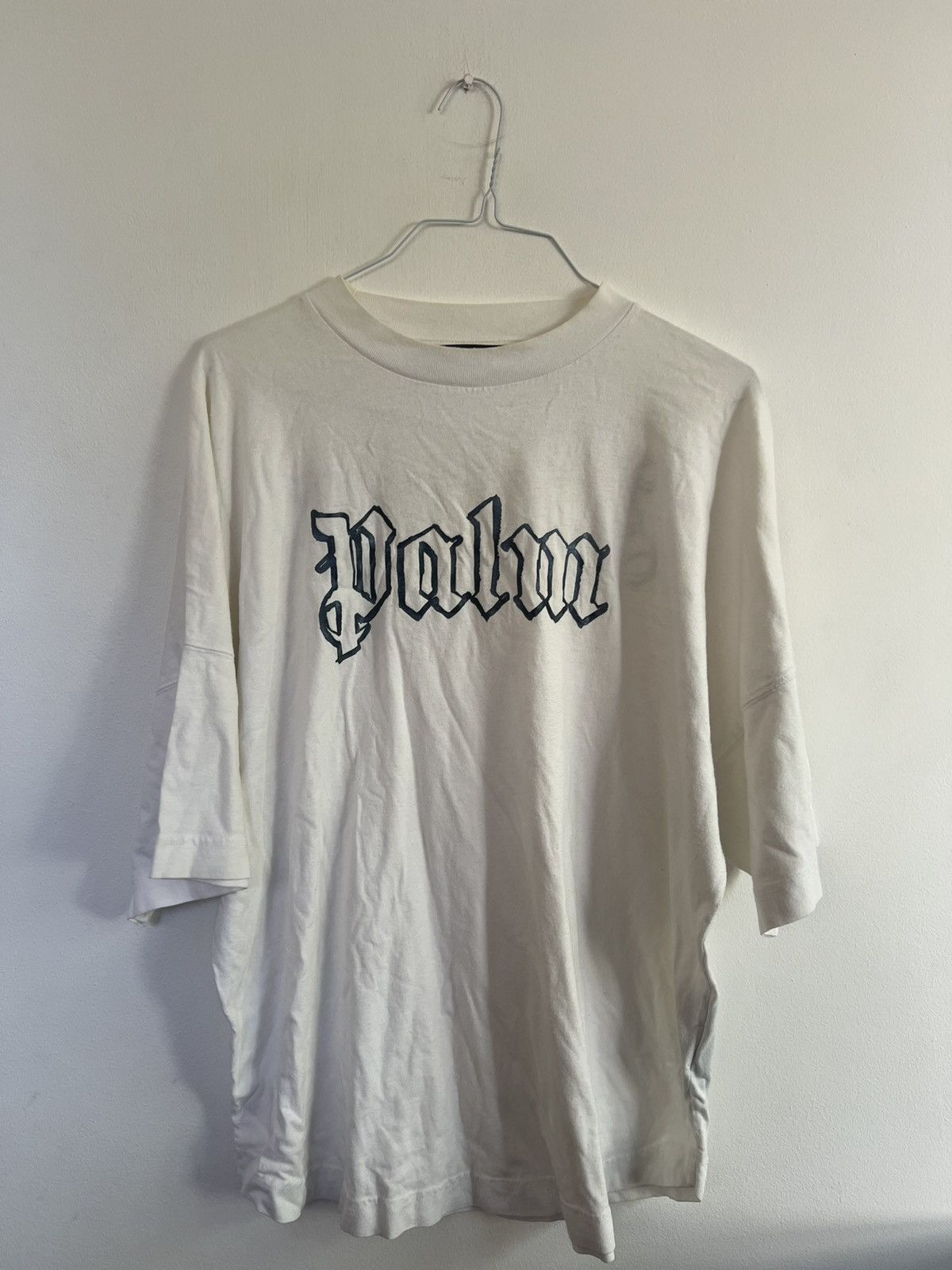 Palm Angels Palm Angels Blank classic Logo TEE Size US L / EU 52-54 / 3 - 3 Thumbnail