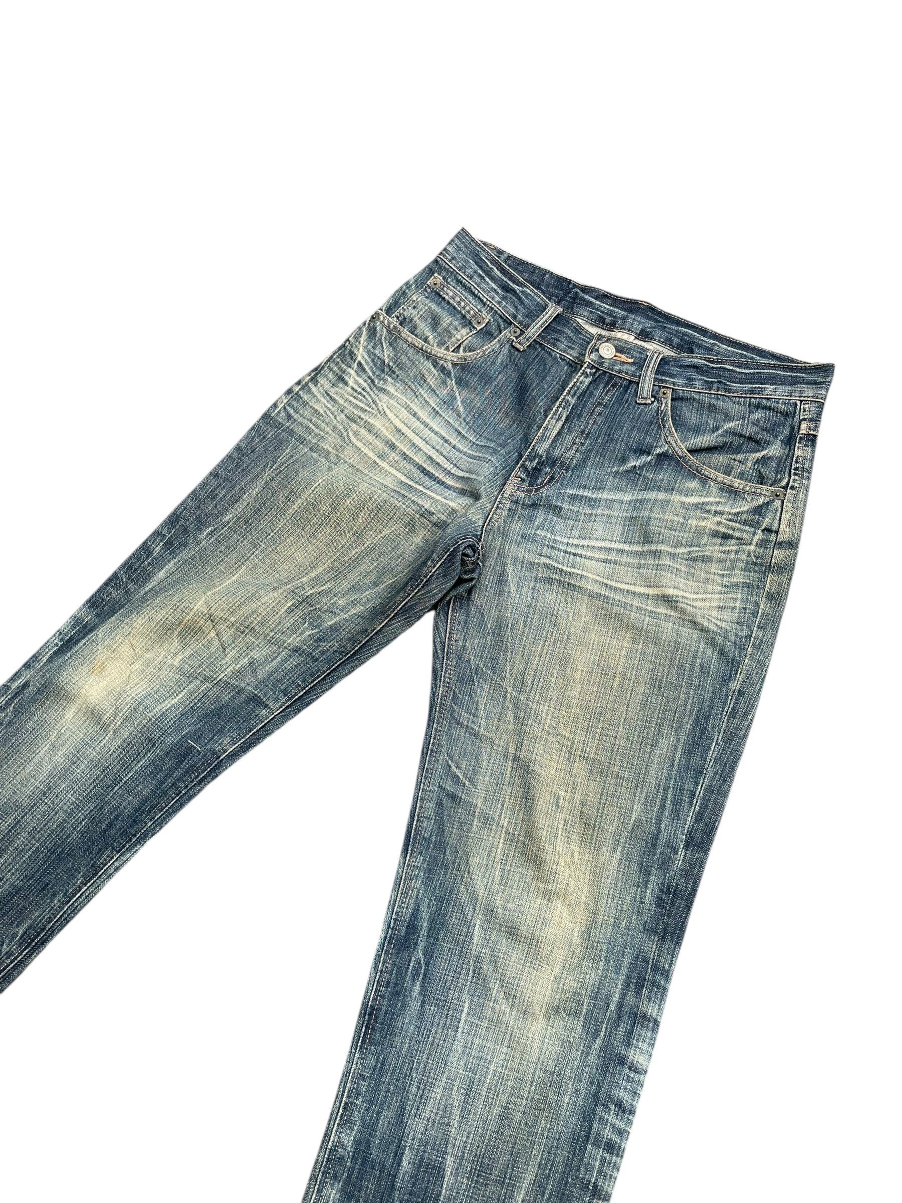 King King Jonathan Faded Wash Denim Size US 32 / EU 48 - 2 Thumbnail