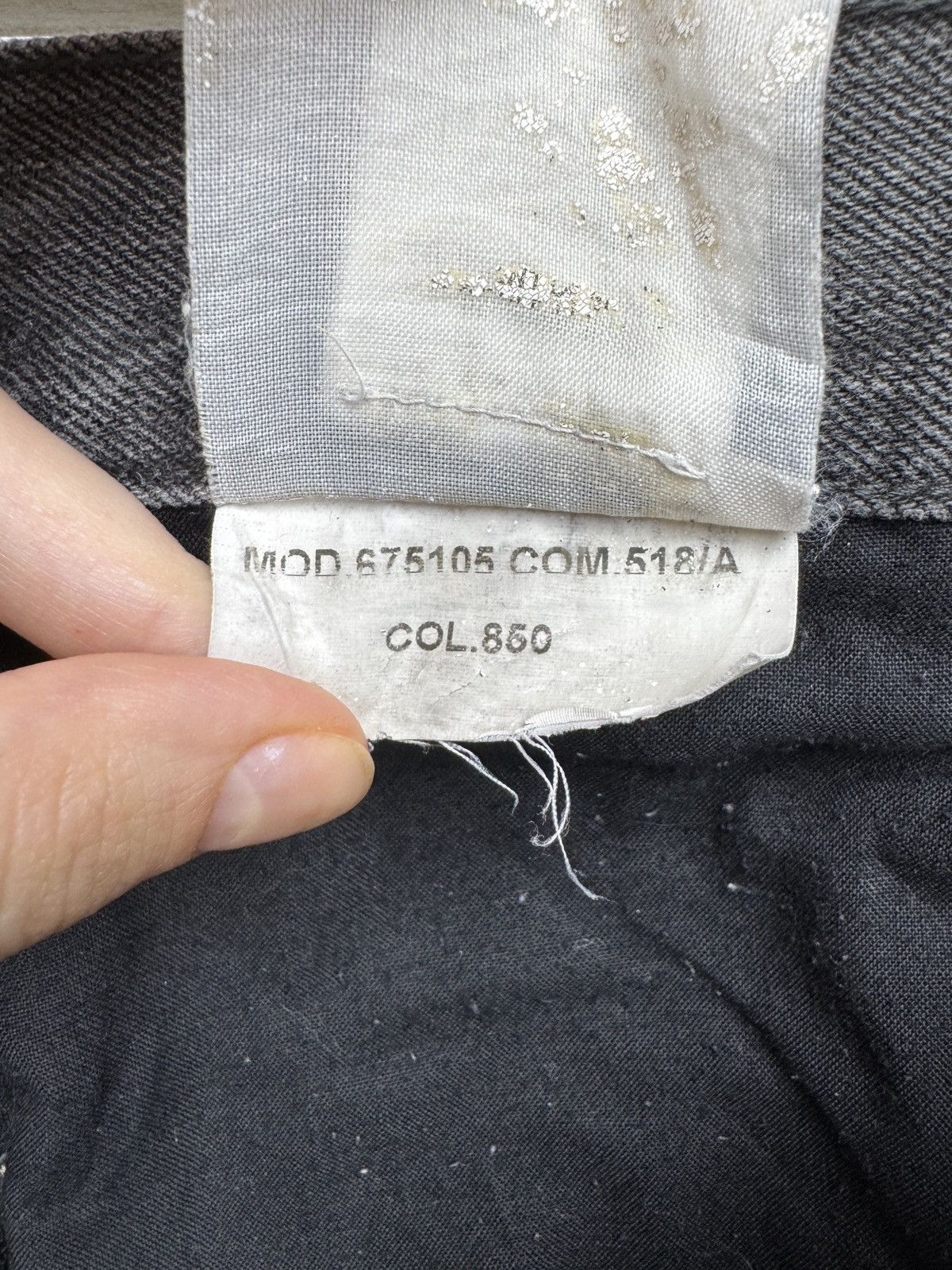 Jil Sander Vintage Jil Sander archival grey jeans denim pants rare Size US 32 / EU 48 - 14 Thumbnail