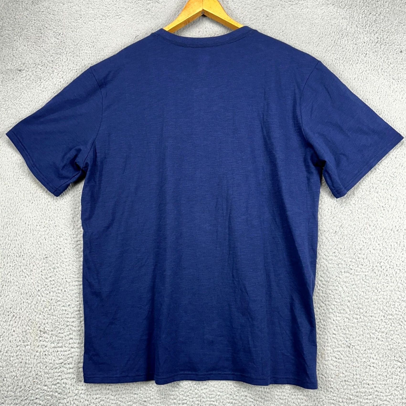 Gap Gap Henley T-Shirt Adult 2XL Medieval Blue 100% Cotton Short Sleeve Tee Mens NEW Size US XXL / EU 58 / 5 - 4 Thumbnail