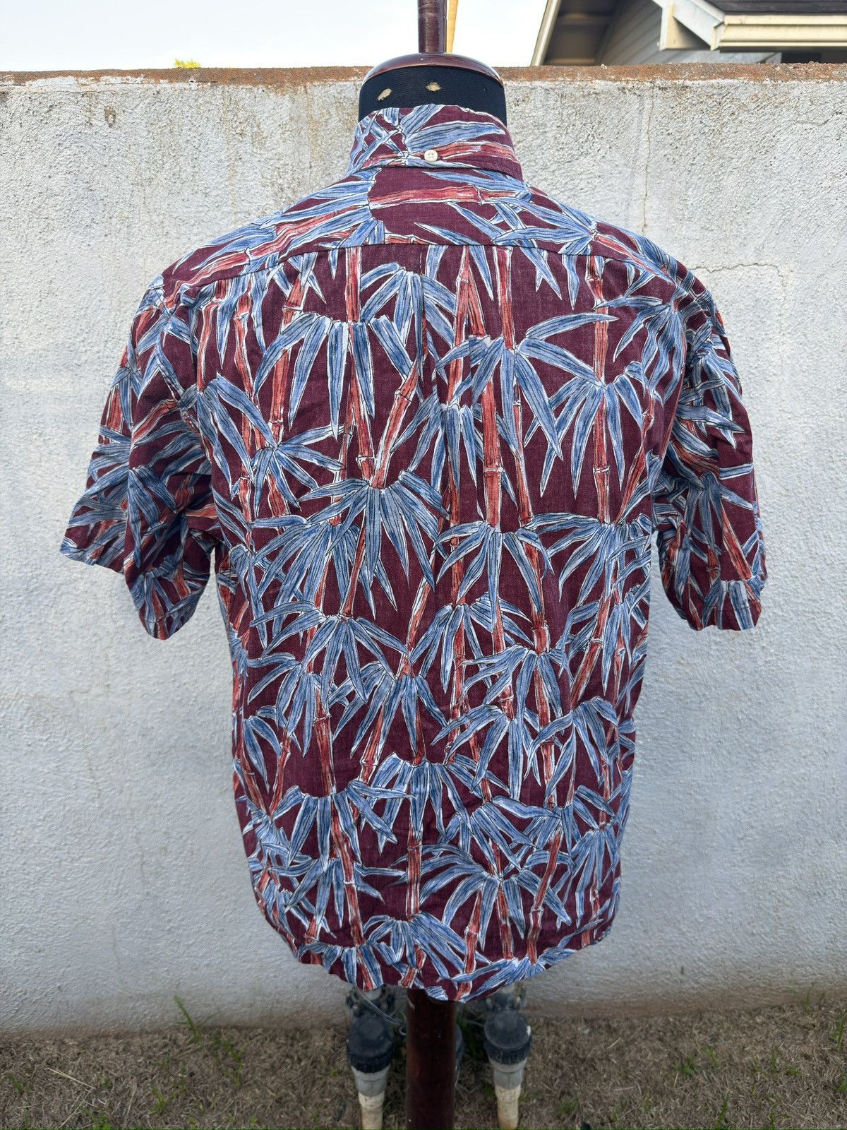 Reyn Spooner PreOwned Reyn Spooner Classic Red/Blue Hawaiian Men's M Size US M / EU 48-50 / 2 - 2 Thumbnail