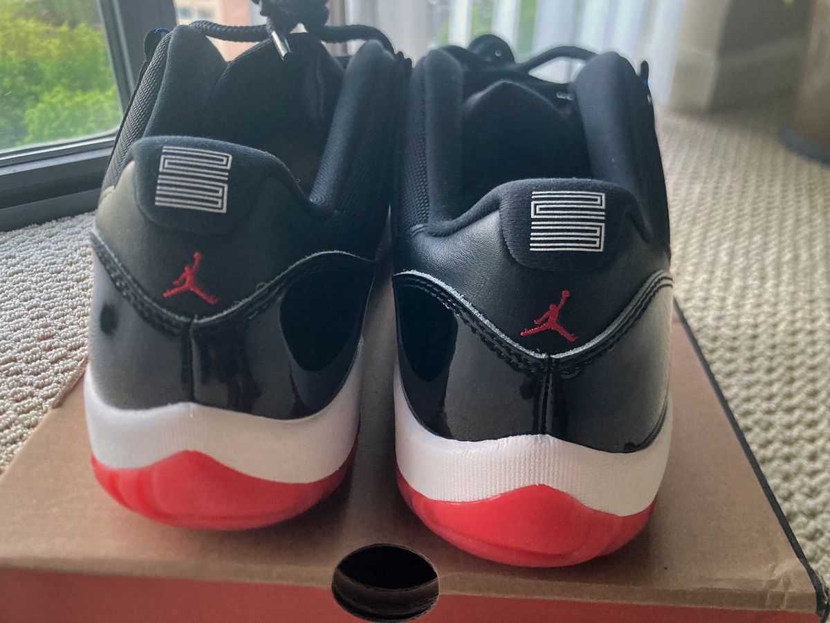 Nike Nike Air Jordan Retro 11 Low BLK/RED 2025-DEADSTOCK Size US 13 / EU 46 - 16 Thumbnail