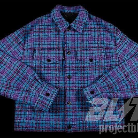 Louis Vuitton LOUIS VUITTON CROPPED FLANNEL BLOUSON TRUCKER JACKET Size US M / EU 48-50 / 2 - 1 Thumbnail