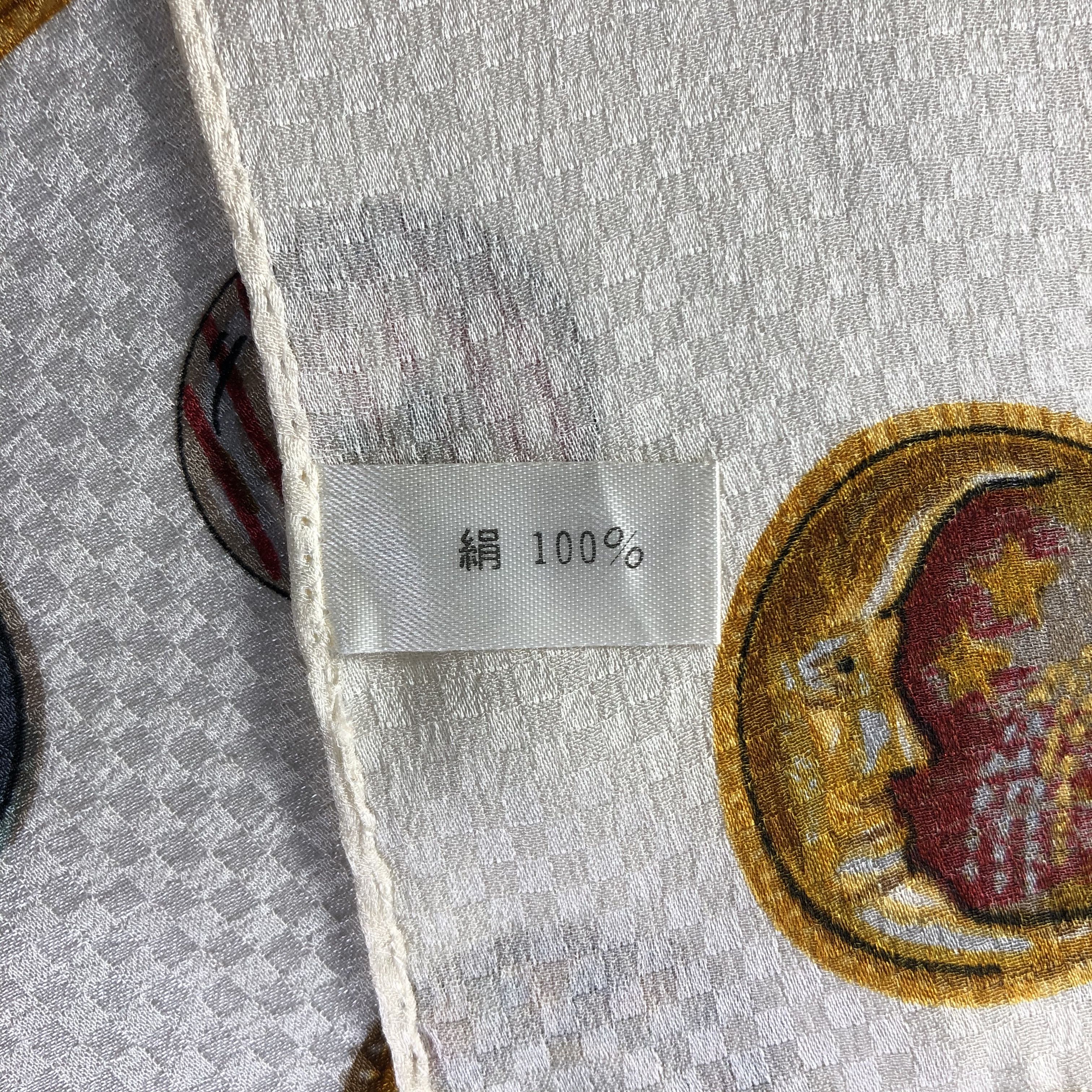 Vintage Vintage Alice Alissa Silk Scarf Size ONE SIZE - 5 Thumbnail