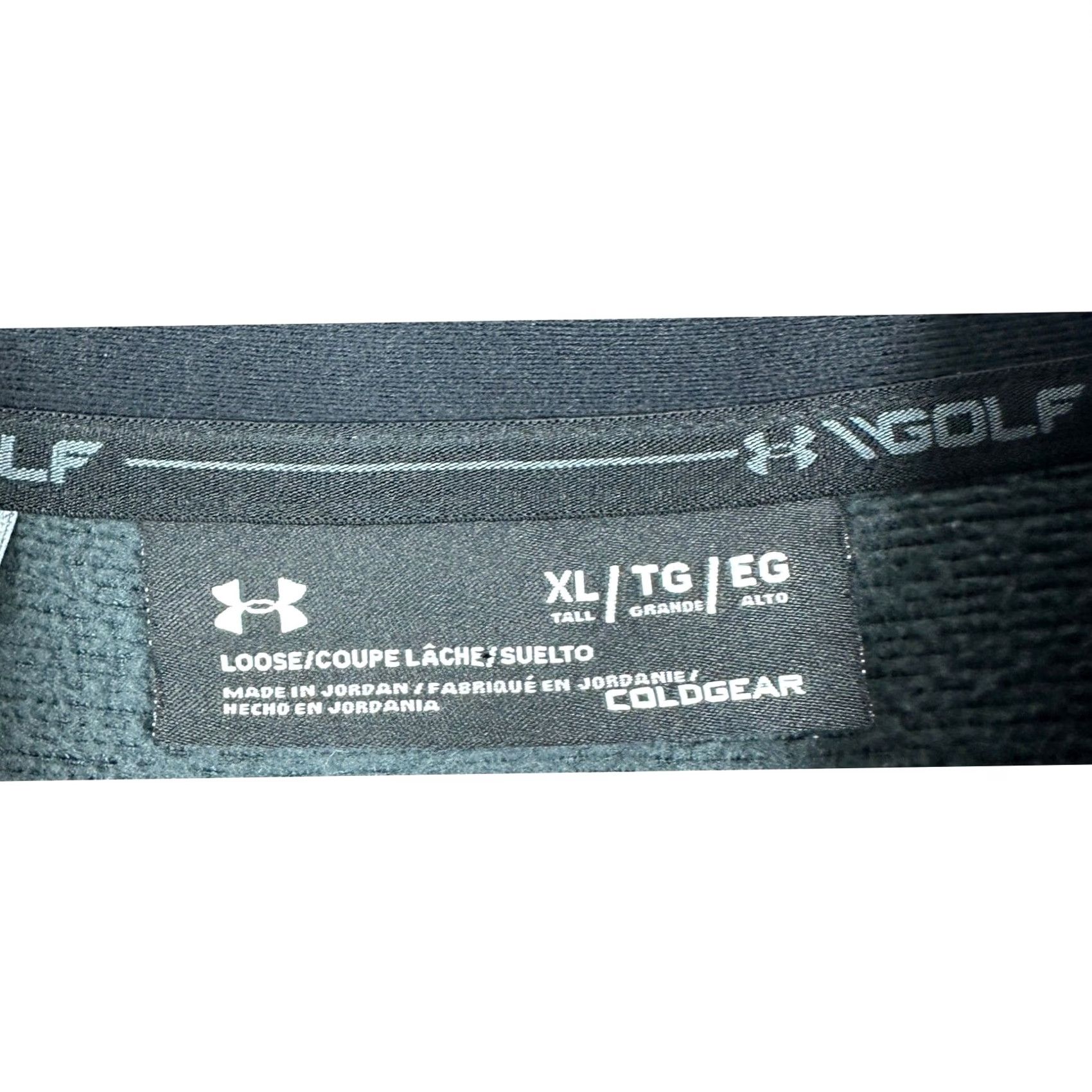 Under Armour Under Armour Sweatshirt Mens XL Gray Cold Gear Golf Quarter Zip Pullover Size US XL / EU 56 / 4 - 4 Thumbnail