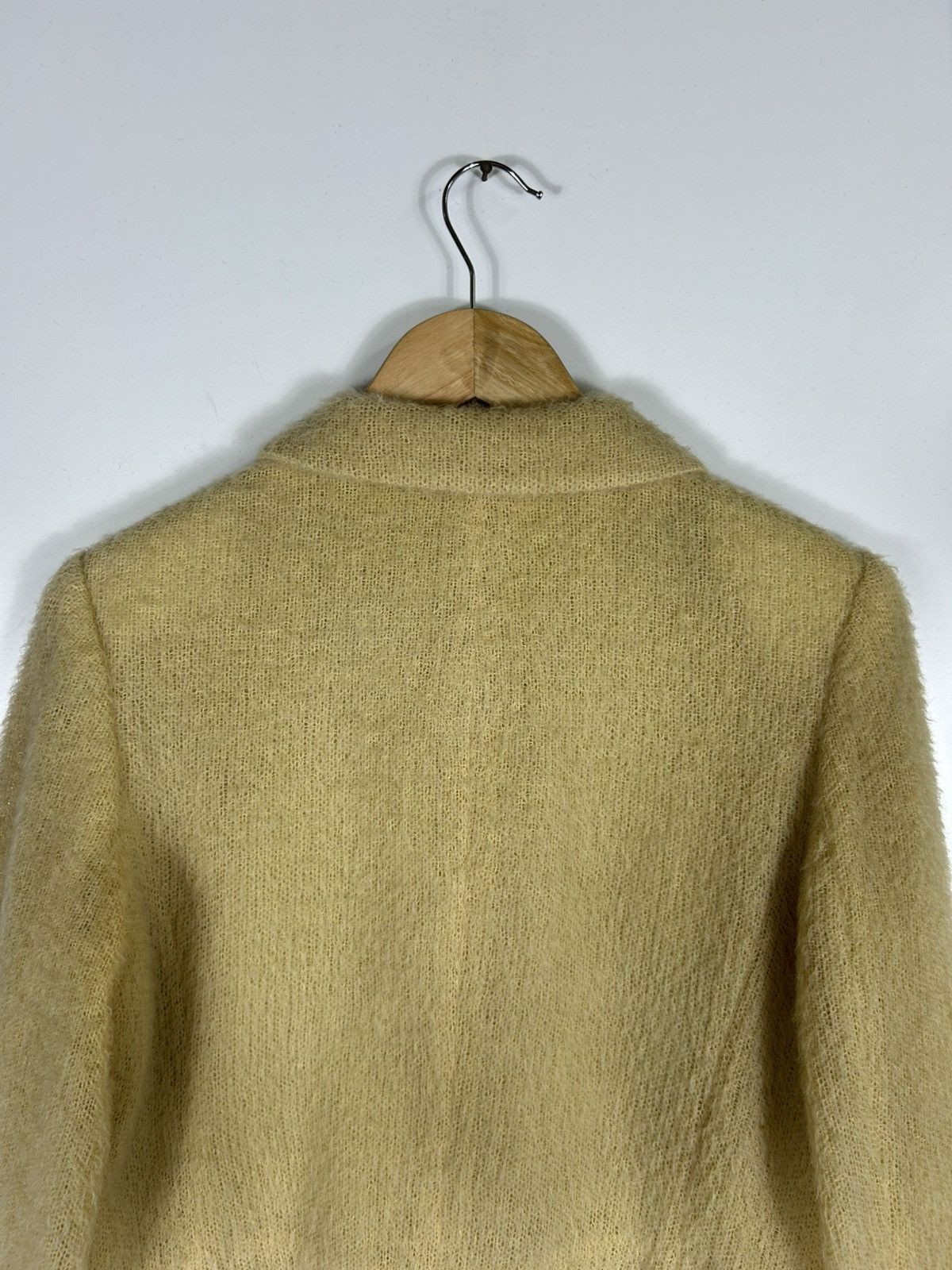 Balenciaga 🔥Vintage Luxury Balenciaga Mohair Button Cropped Jacket Size XS / US 0-2 / IT 36-38 - 14 Thumbnail
