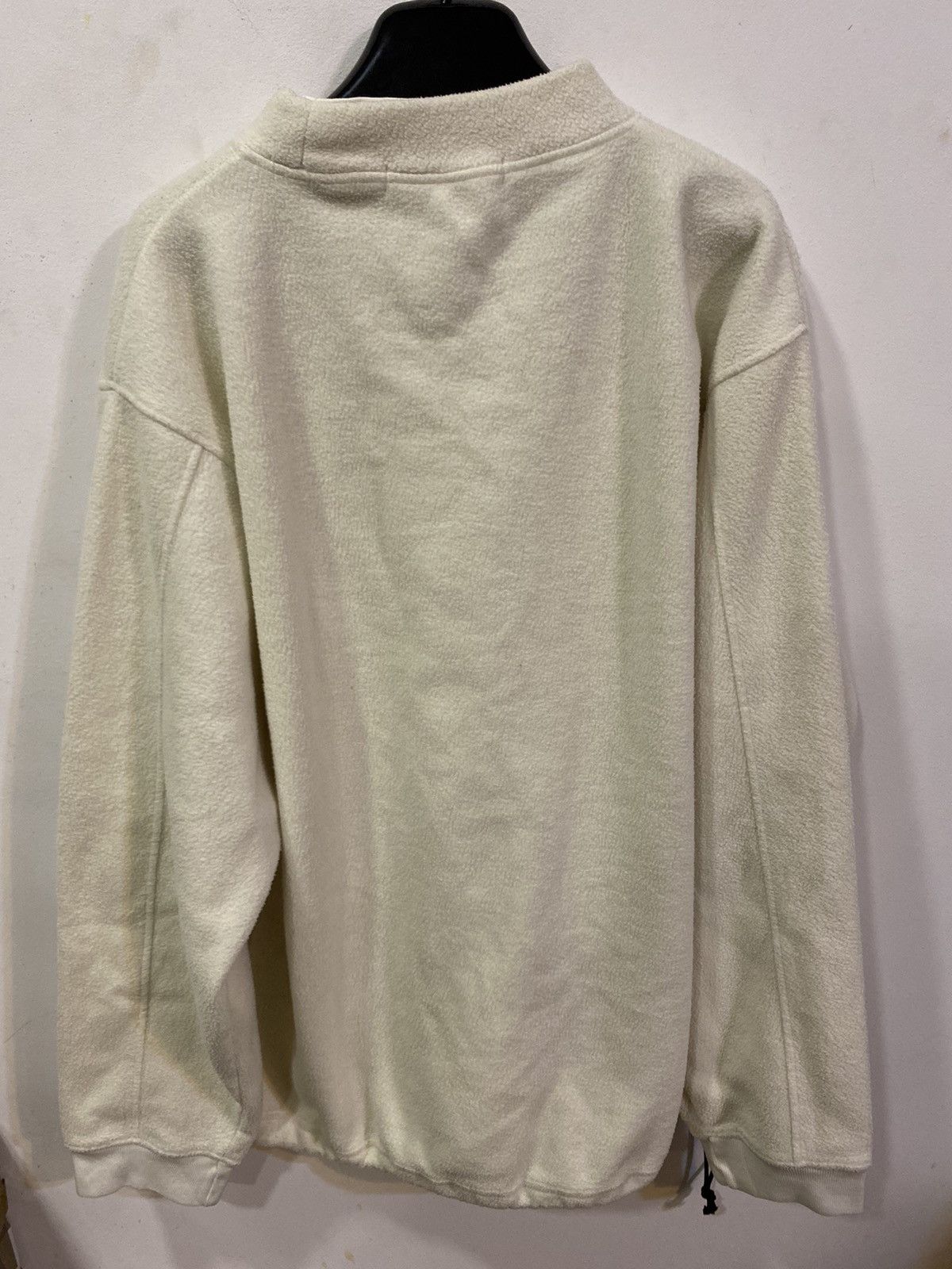 Yves Saint Laurent Fleece YSL Sweatshirt Big Logo White YSL Sweater Size US L / EU 52-54 / 3 - 12 Thumbnail