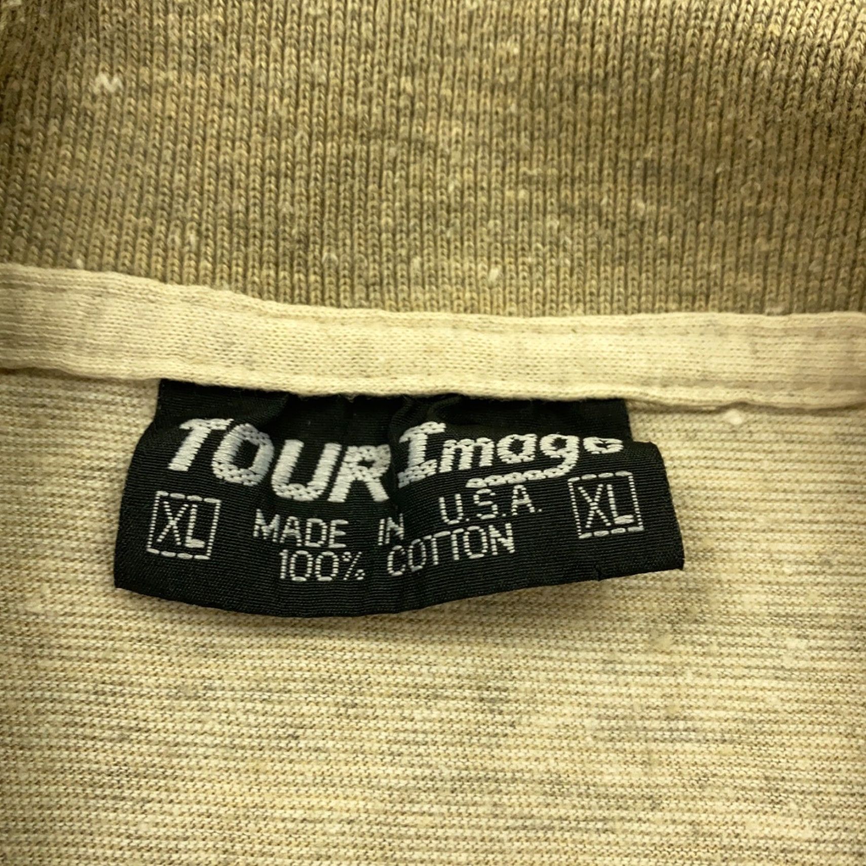 Disney VINTAGE Disney Mickey Mouse Golf Shirt Mens XL Beige Polo Tour Image USA Size US XL / EU 56 / 4 - 5 Thumbnail