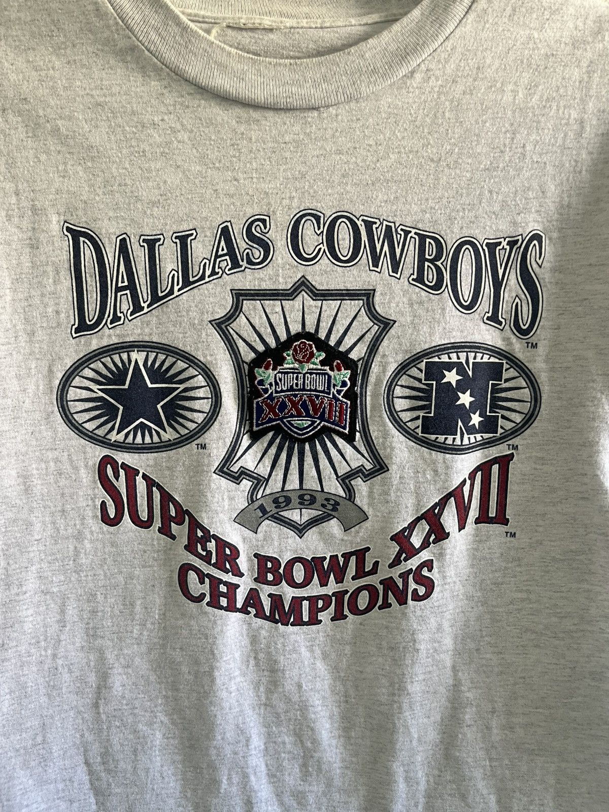 Nutmeg Vintage Nutmeg Dallas Cowboys Super Bowl XXVII Champions Size US XL / EU 56 / 4 - 2 Thumbnail