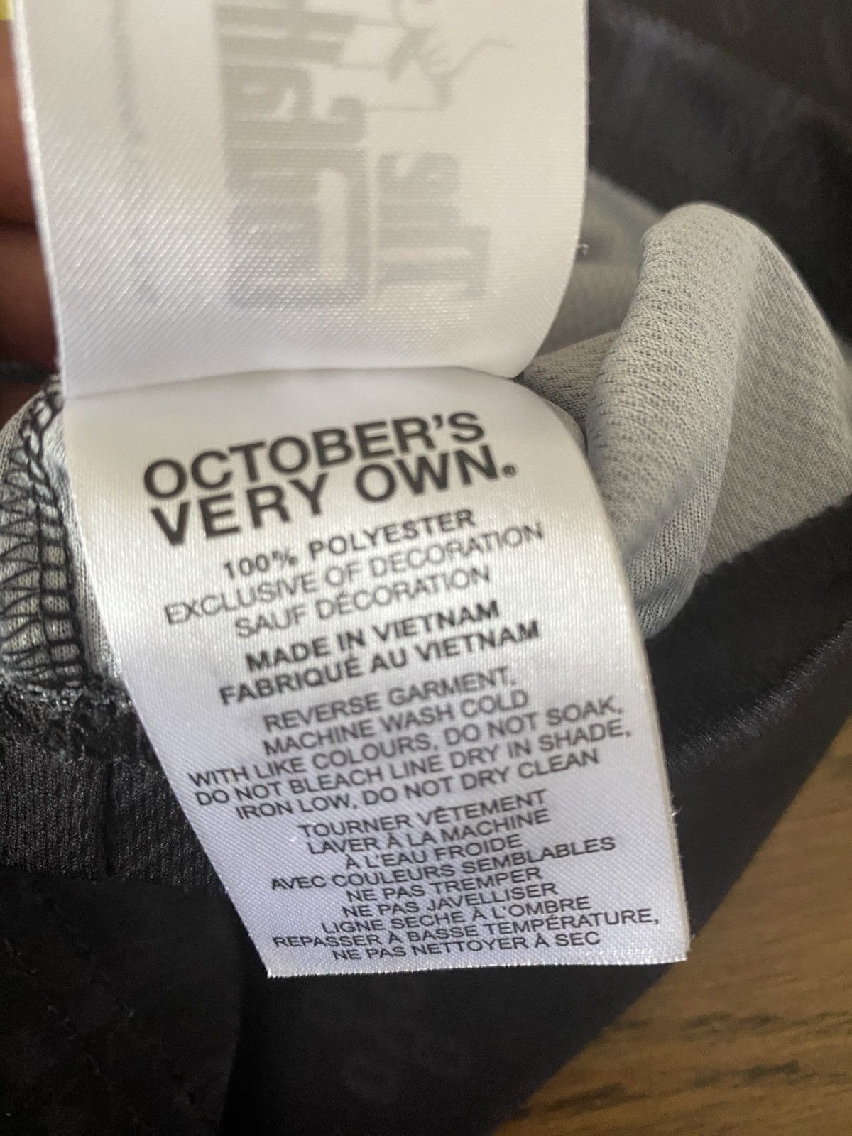 October's Very Own OVO x The Godfather Soccer Jersey (Black, XS) Size US XS / EU 42 / 0 - 6 Thumbnail