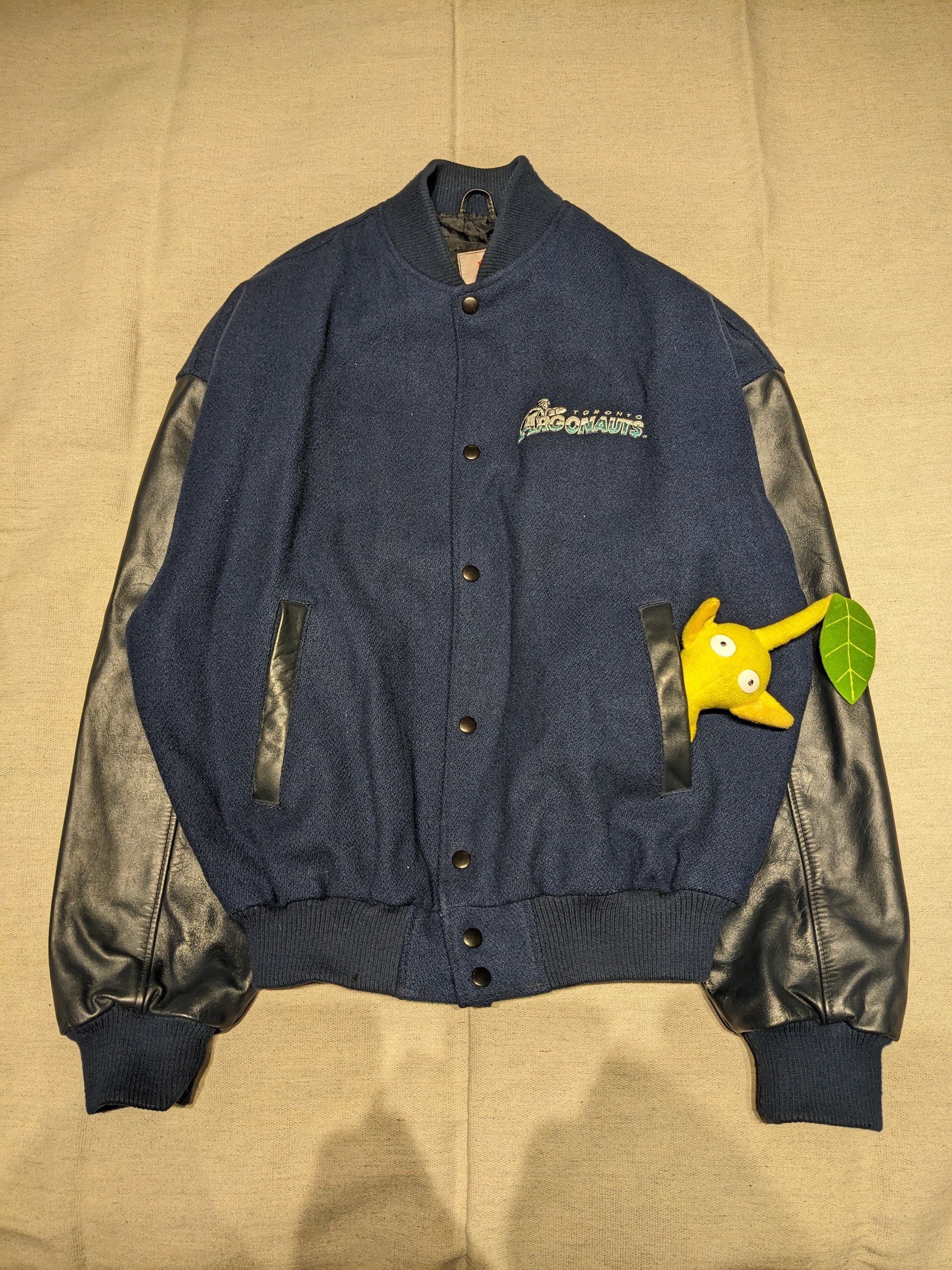 Other Vintage Toronto Argonauts wool leather varsity jacket mens L Size US L / EU 52-54 / 3 - 1 Thumbnail