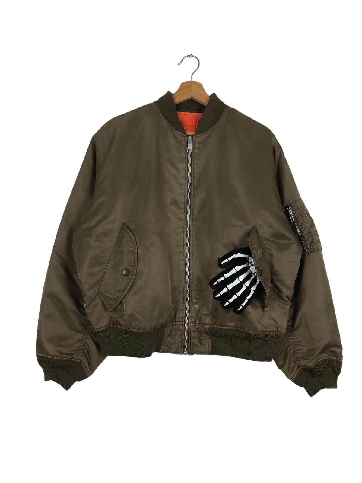 Japanese Brand 🔥90’s RIOT RIOT BOMBER JACKET MILITARY UNIQLO JAPAN Size US M / EU 48-50 / 2 - 1 Thumbnail