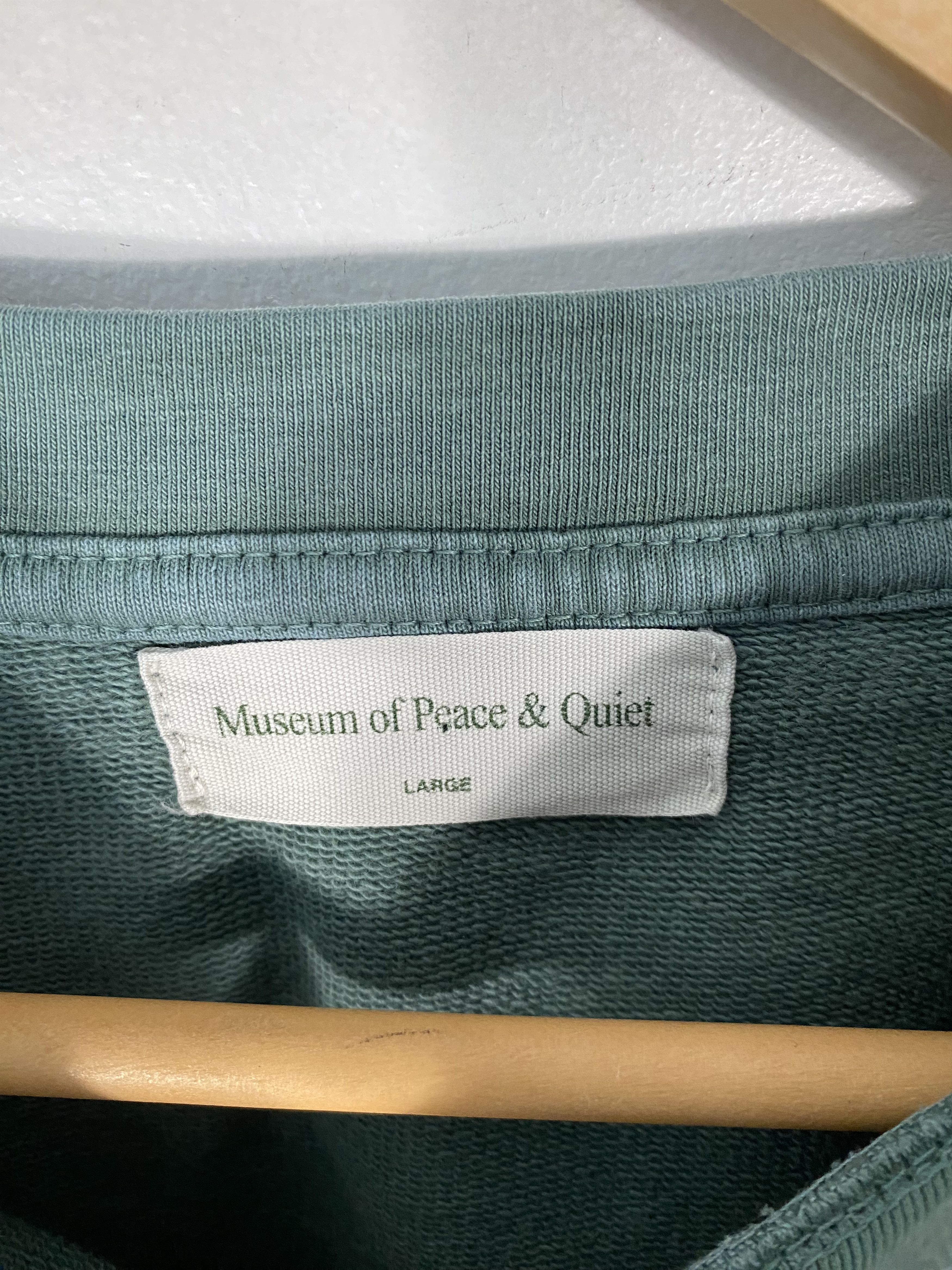 Museum of Peace & Quiet Museum of Peace & Quiet 'MoPQ' Sweatshirt Size L Size US L / EU 52-54 / 3 - 5 Thumbnail