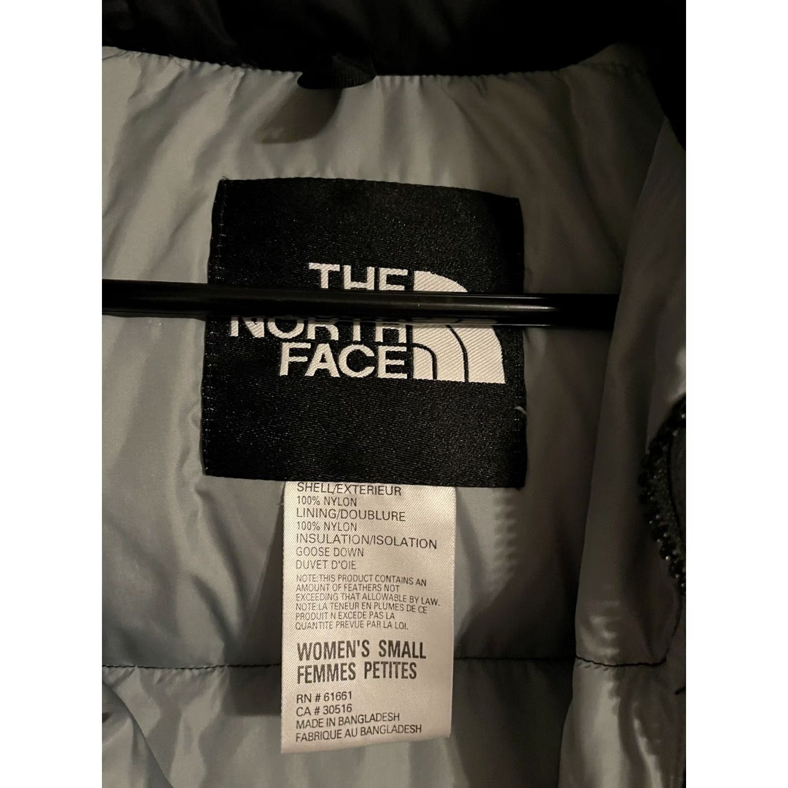 The North Face VINTAGE The North Face Neptuse 700 Goose Down Gray/Black Puffer Vest Women's S Jacket Size S / US 4 / IT 40 - 5 Thumbnail