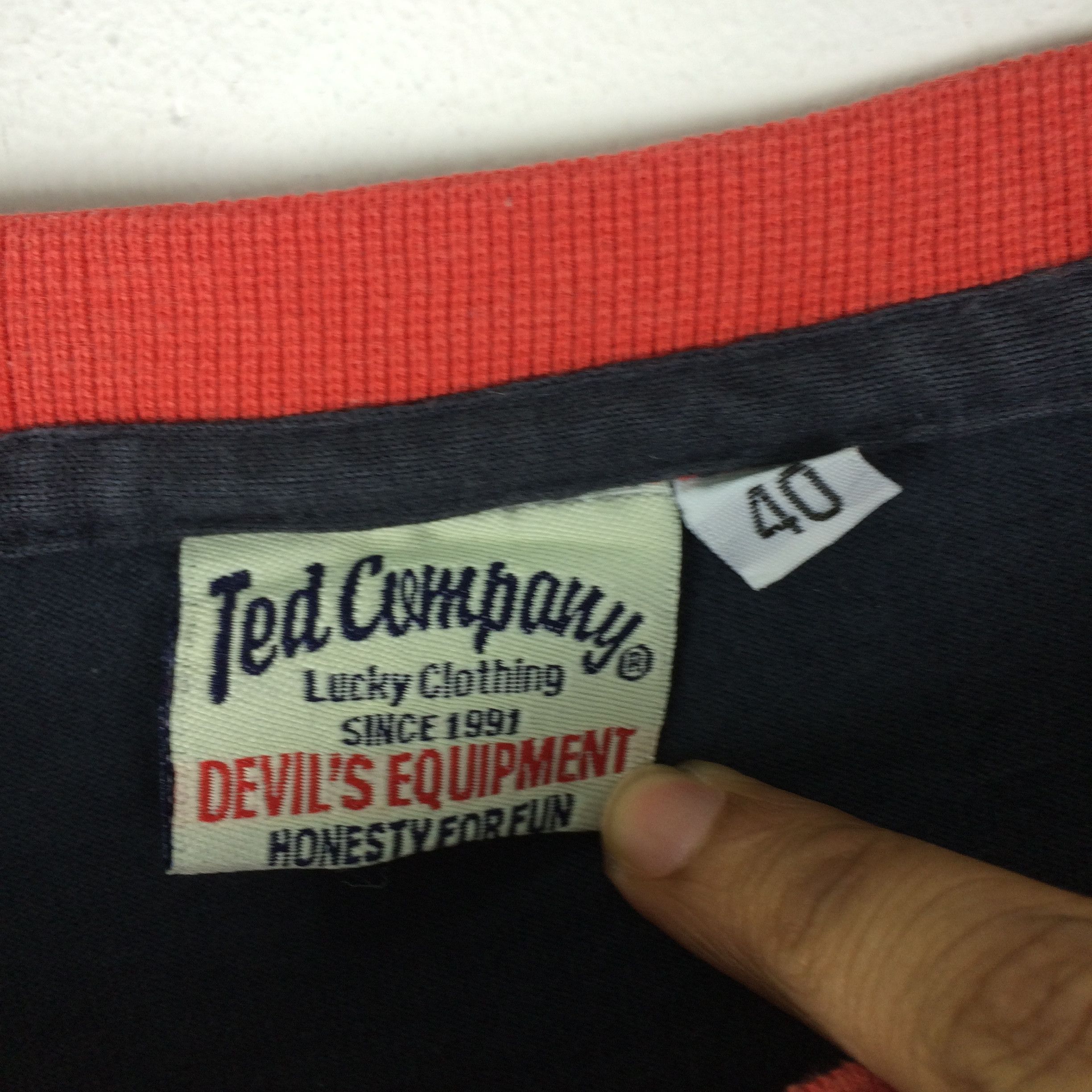 Tedman × Vintage D3 TED COMPANY TEDMAN'S UNITED STATE ARMY WW 2 DEVIL TEE Size US M / EU 48-50 / 2 - 3 Thumbnail