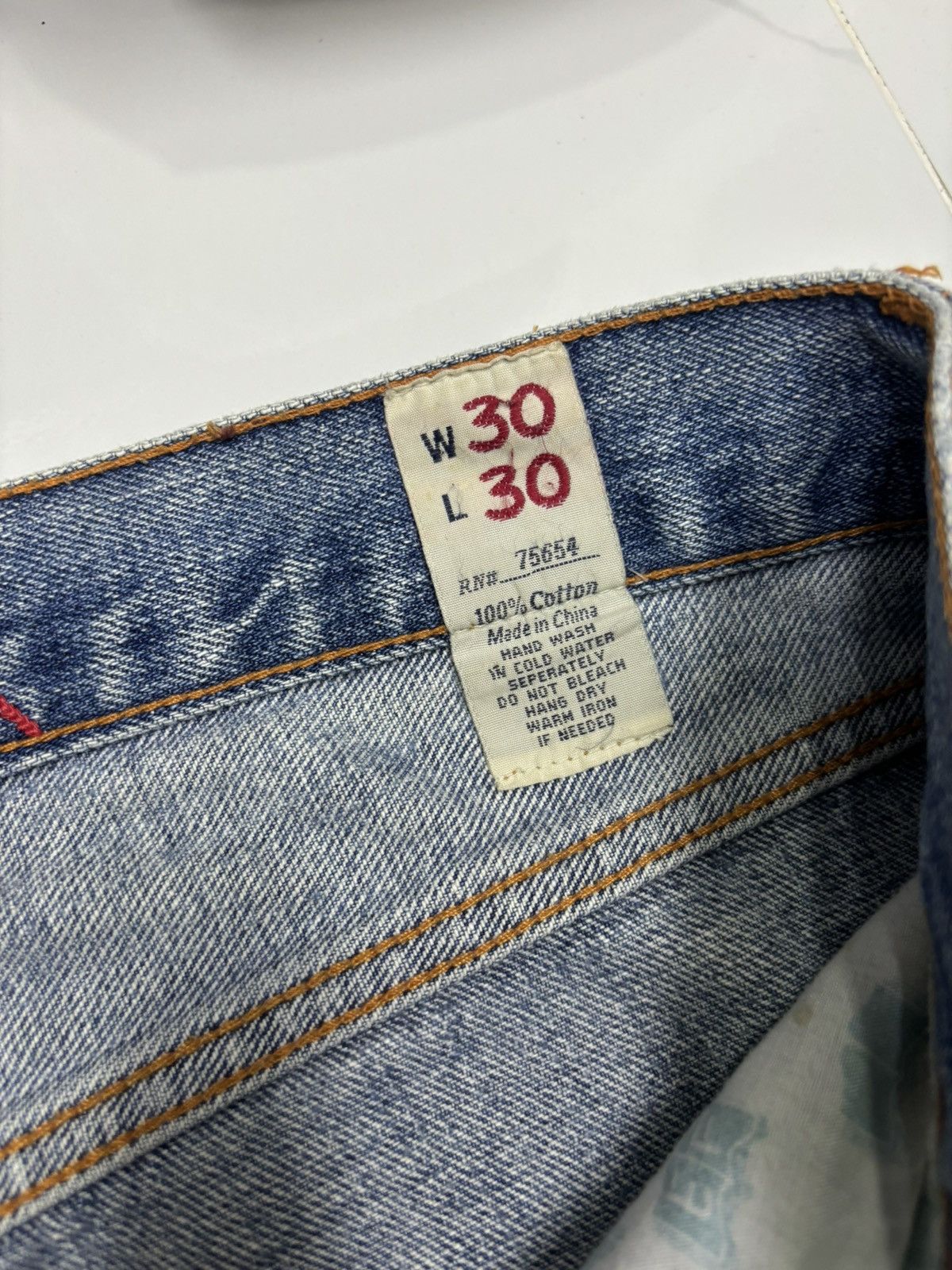 Kapital RARE‼️BAGGY JEANS BOOTCUT EZRA FITCH DENIM LGB STYLE Size US 31 - 11 Thumbnail