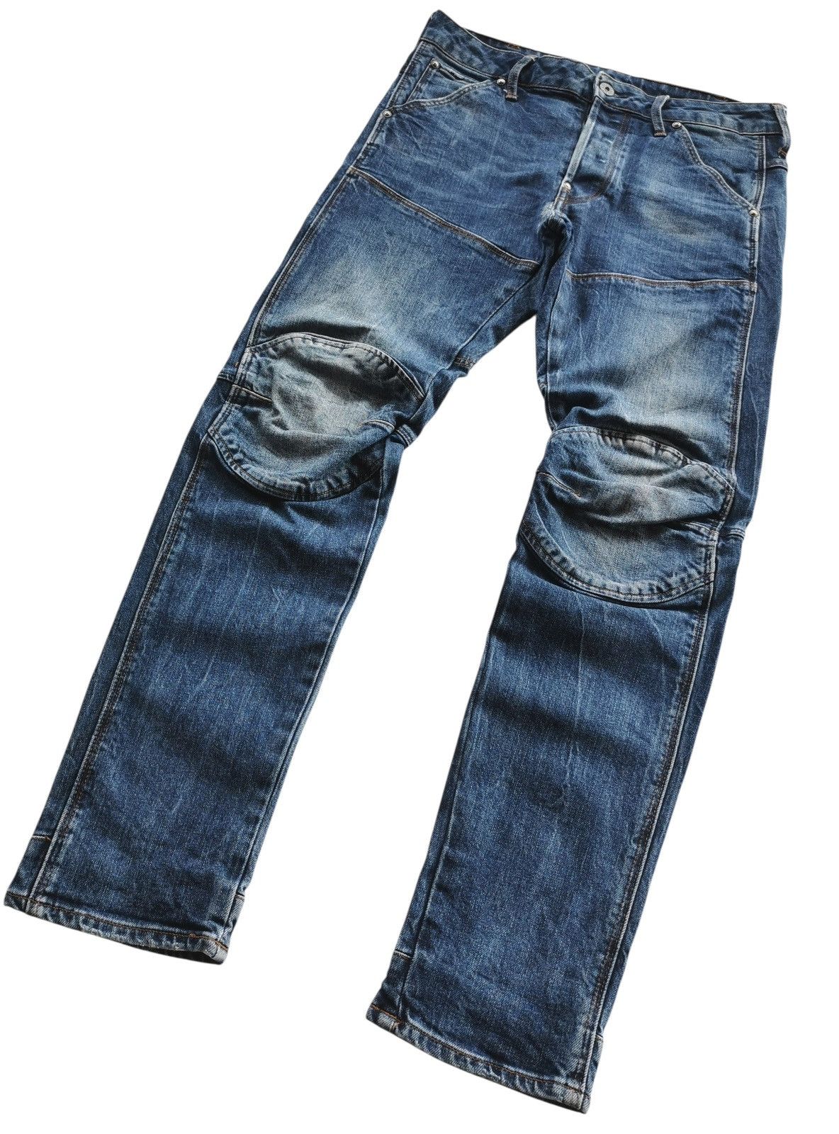 G-Star G Star Raw 5620 3D Slim Jeans Size US 30 / EU 46 - 6 Thumbnail