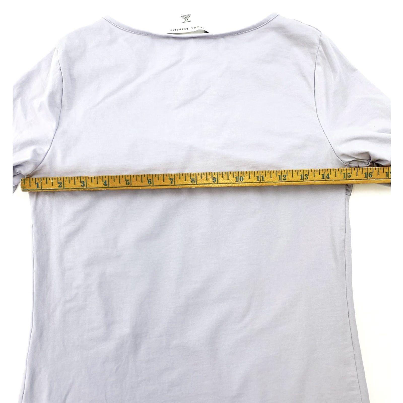 Banana Republic Banana Republic Shirt Womens XS Gray Short Sleeve Top Stretch Size XS / US 0-2 / IT 36-38 - 5 Thumbnail