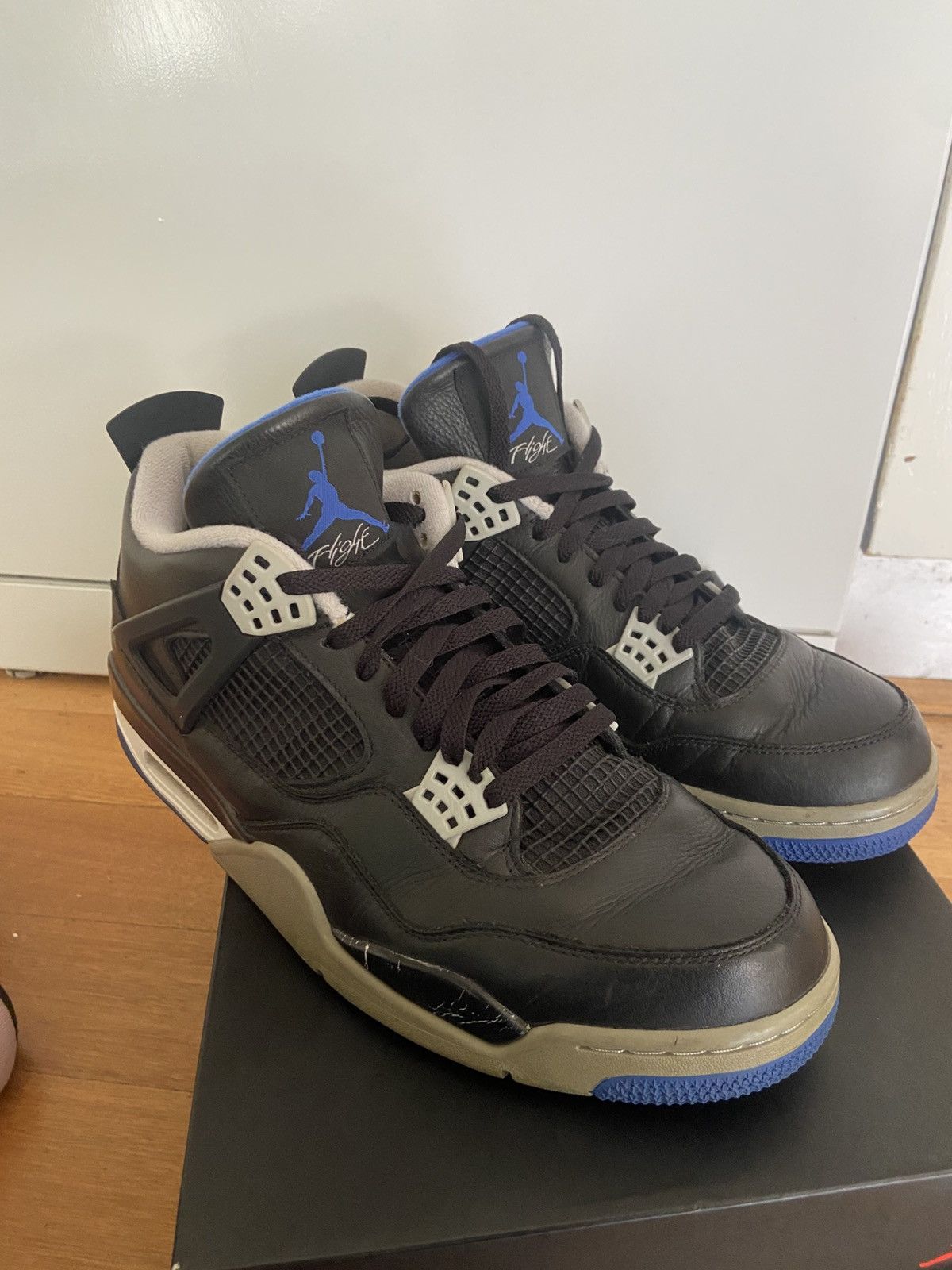 Jordan Brand Jordan 4 retro “Motorsport Alternate” Size US 12 / EU 45 - 9 Thumbnail