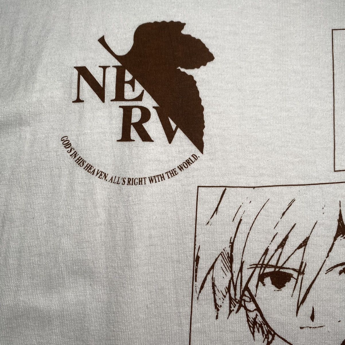 Anime VINTAGE 90’s NEON GENESIS EVANGELION ANIME T SHIRT RARE! Size US M / EU 48-50 / 2 - 6 Thumbnail
