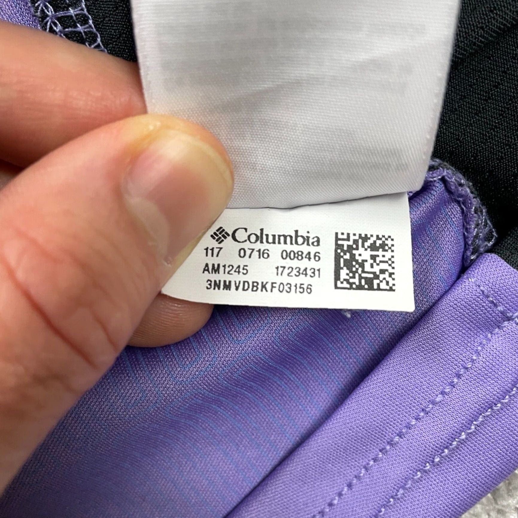 Vintage Columbia Polo Shirt Adult XXL Purple Black Short Sleeve Active Golf Mens Size US XXL / EU 58 / 5 - 5 Thumbnail