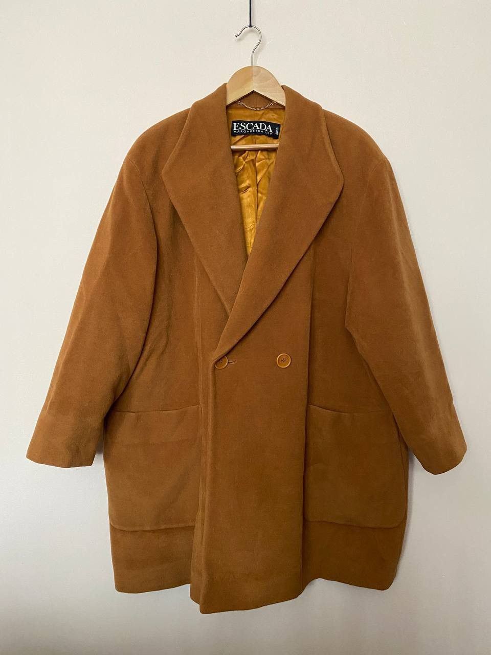 Designer × Escada × Vintage 🔥 VINTAGE CHORE COATS ESCADA MARGARETHA LEY GERMANY Size XL / US 12-14 / IT 48-50 - 1 Thumbnail