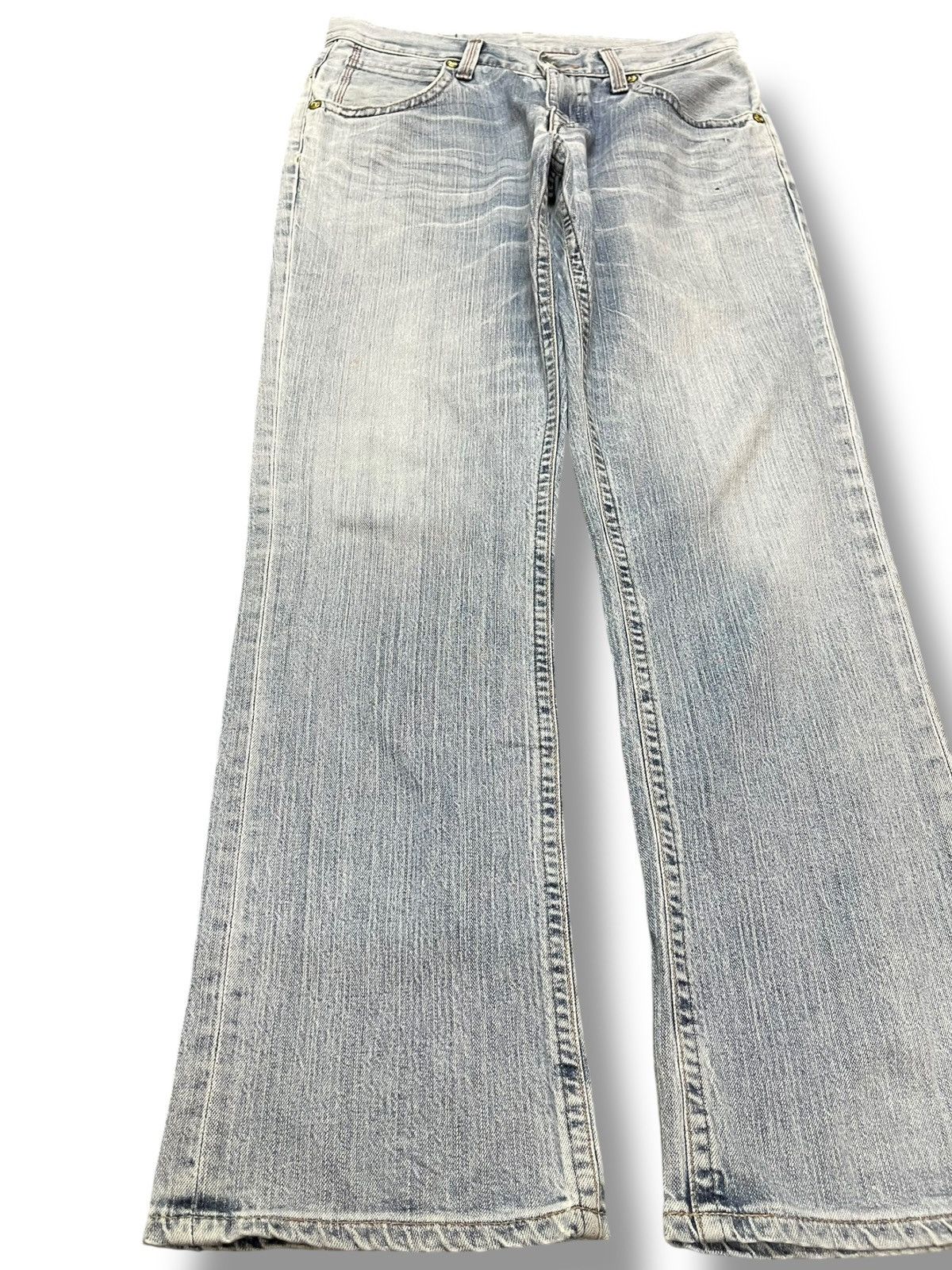Edwin Vintage Edwin Bluetrip Faded Flare Denim Size US 32 / EU 48 - 3 Thumbnail
