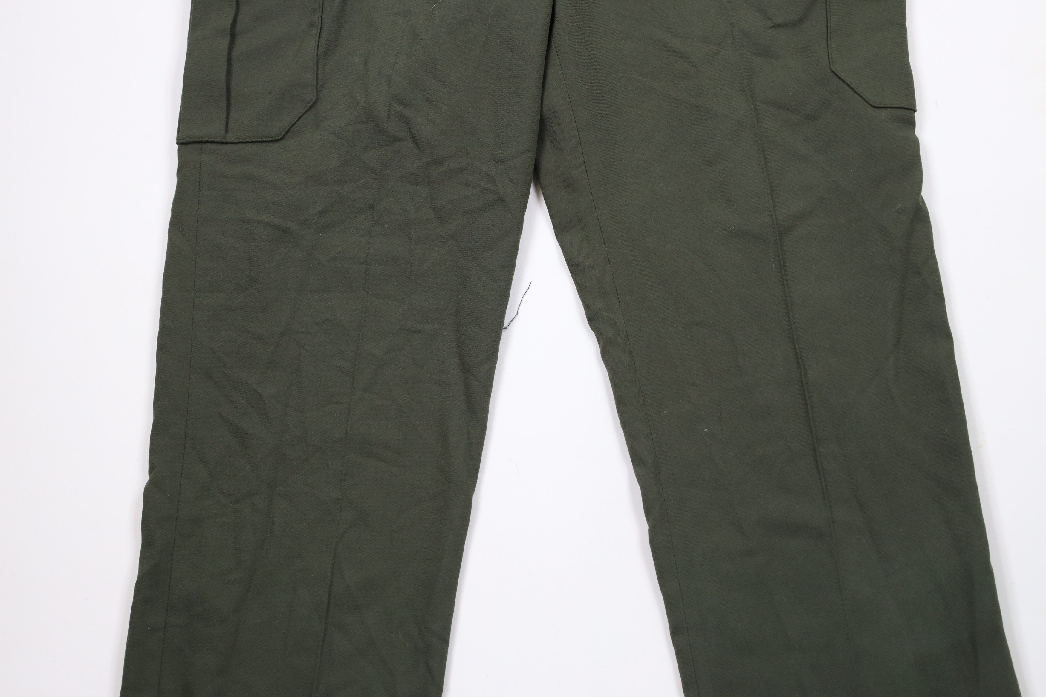 Vintage Deadstock Vintage Streetwear Wide Leg Cargo Pants Green Size US 40 / EU 56 - 3 Thumbnail
