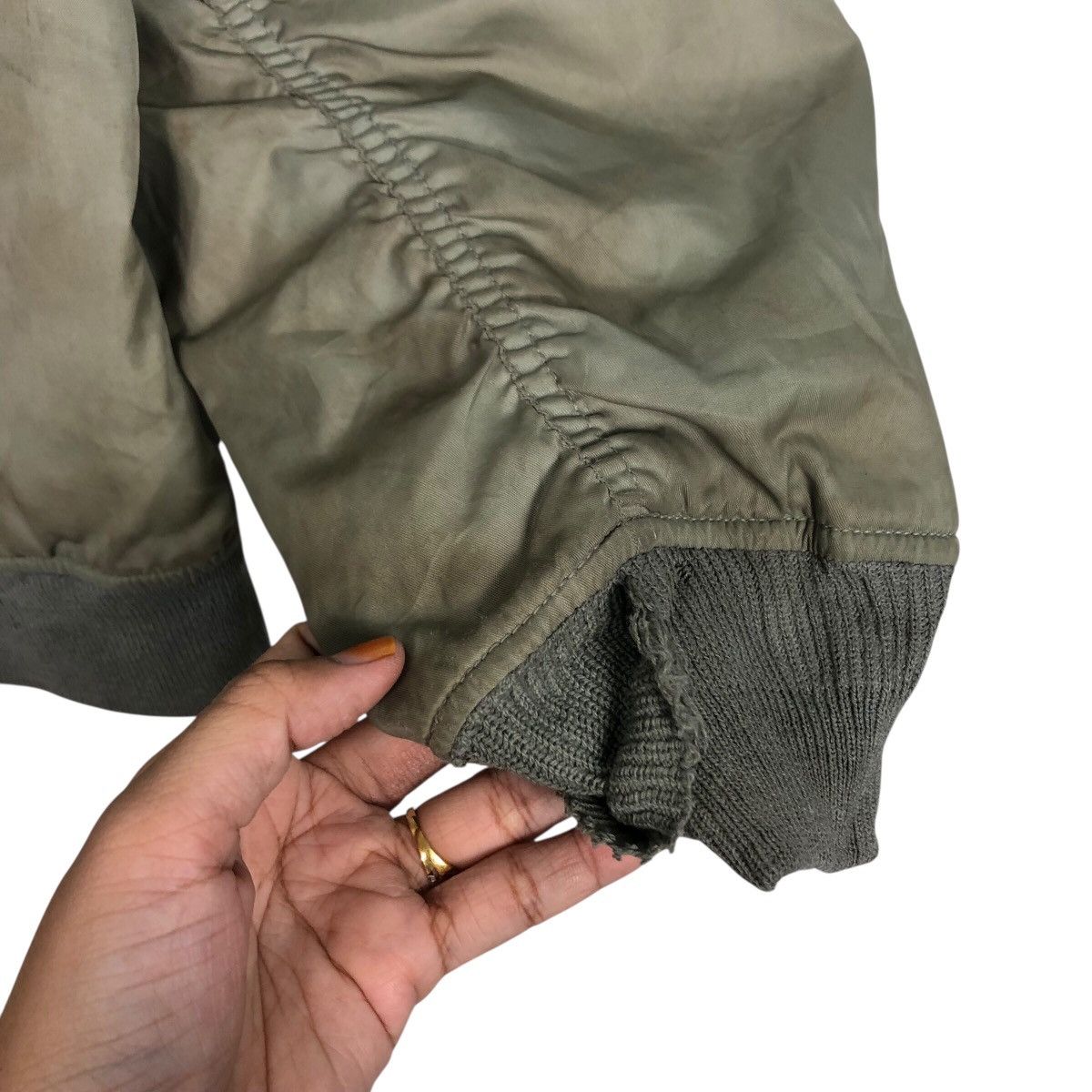 Japanese Brand 📌Vintage Fly Bomber Jacket United State Military Size US M / EU 48-50 / 2 - 16 Thumbnail