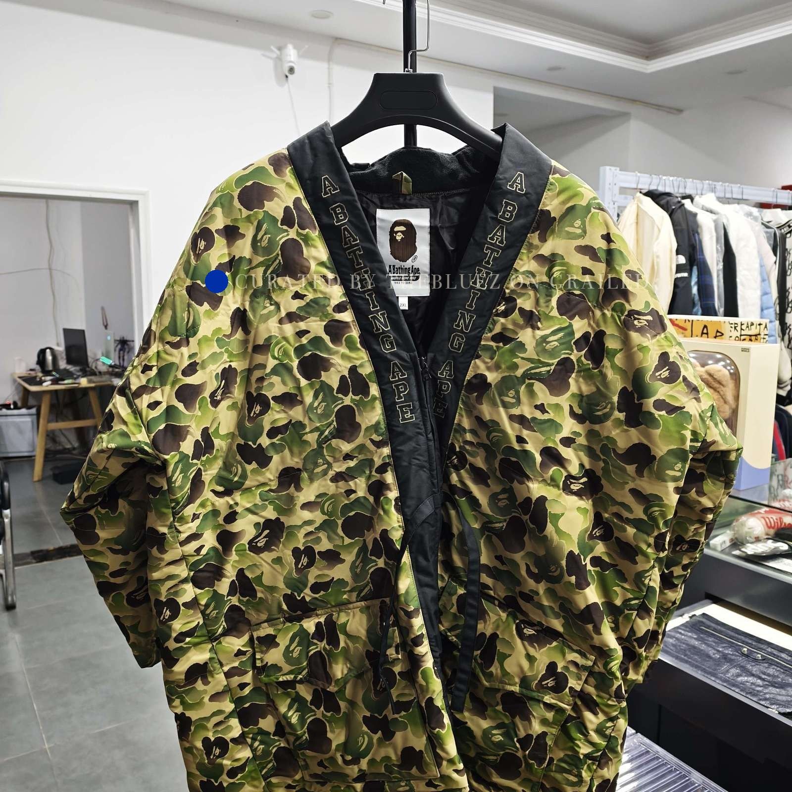 Bape Camo Embroidered Down Jacket in XXL Size US XXL / EU 58 / 5 - 1 Thumbnail