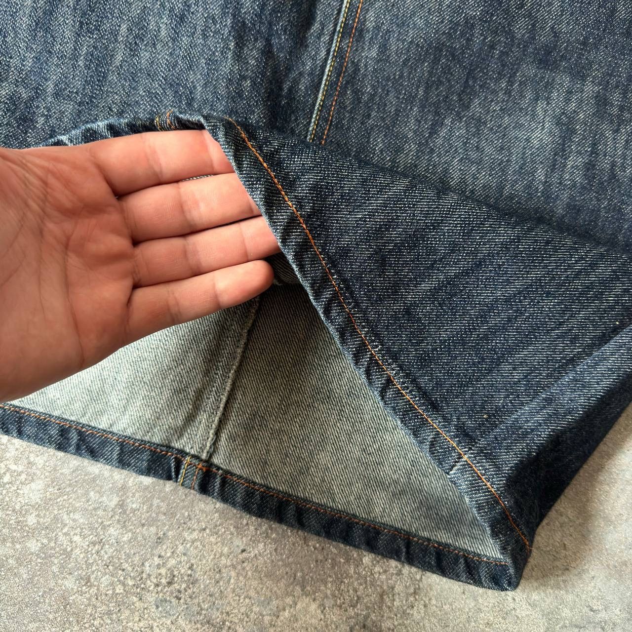 Diesel × Vintage Y2K Diesel Vintage Washed Denim Pencil Skirt Size 28" / US 6 / IT 42 - 4 Thumbnail