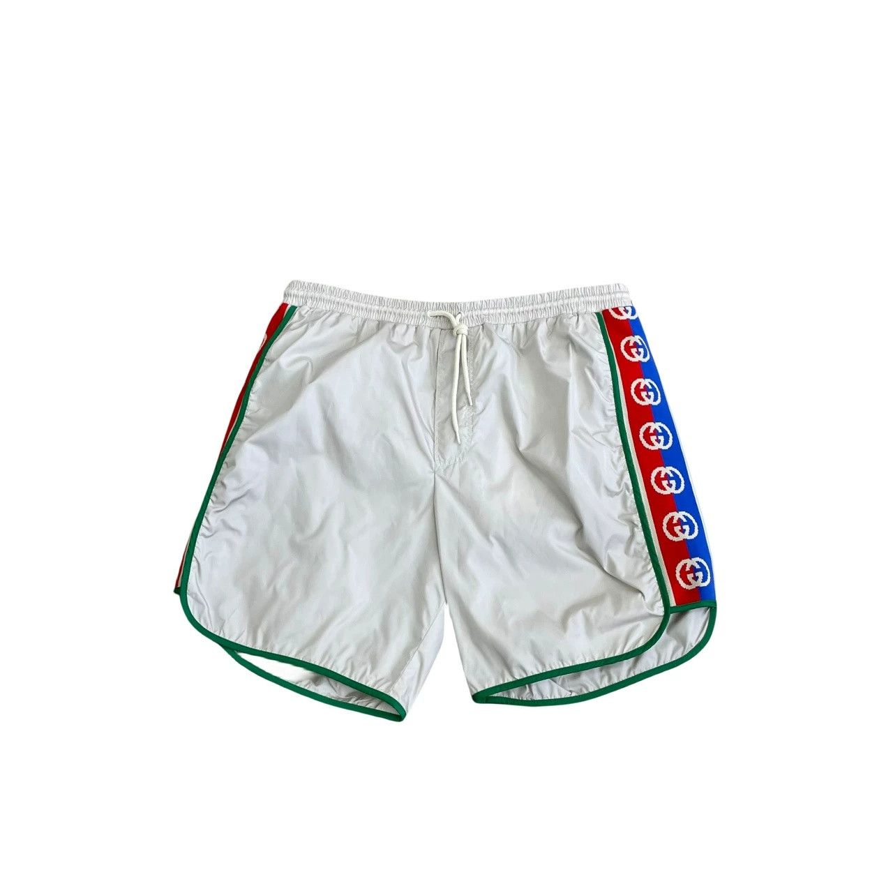 Gucci Gucci Double G Logo Stripe Shorts Size US 28 / EU 44 - 1 Thumbnail