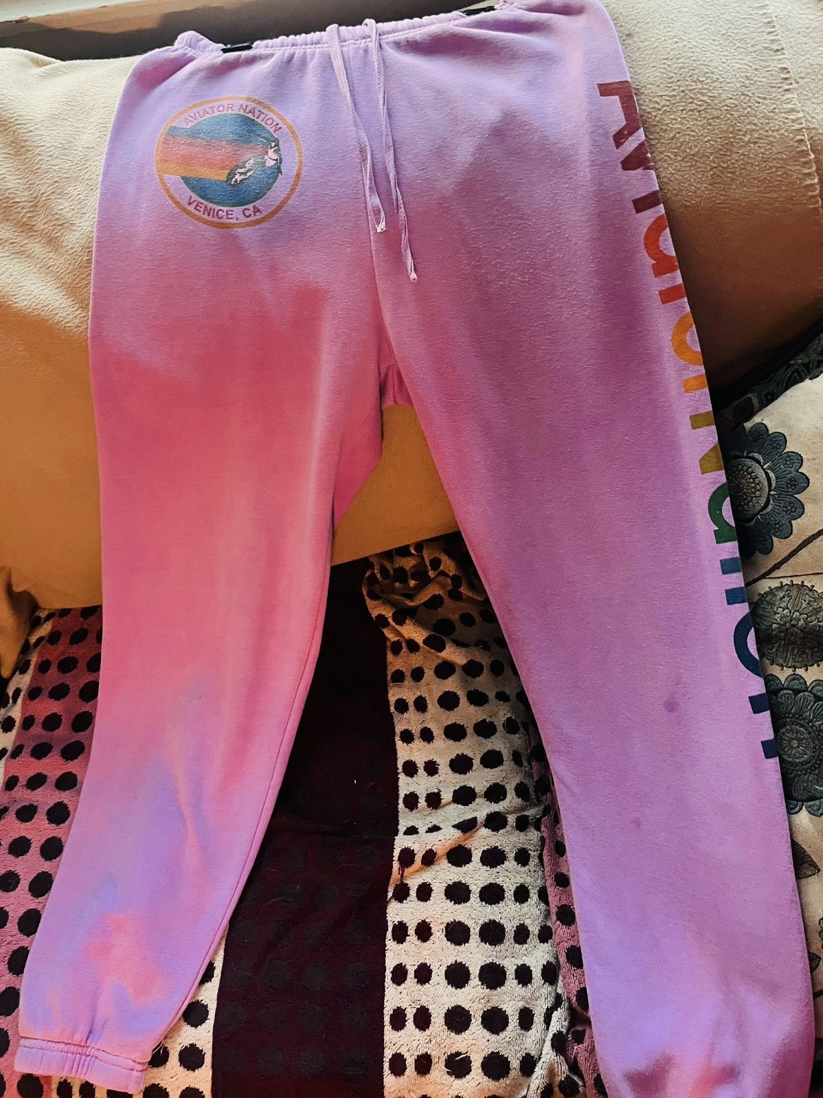 Aviator Nation Aviator Nation Lavender XS sweats Size 27" / US 4 / IT 40 - 1 Thumbnail