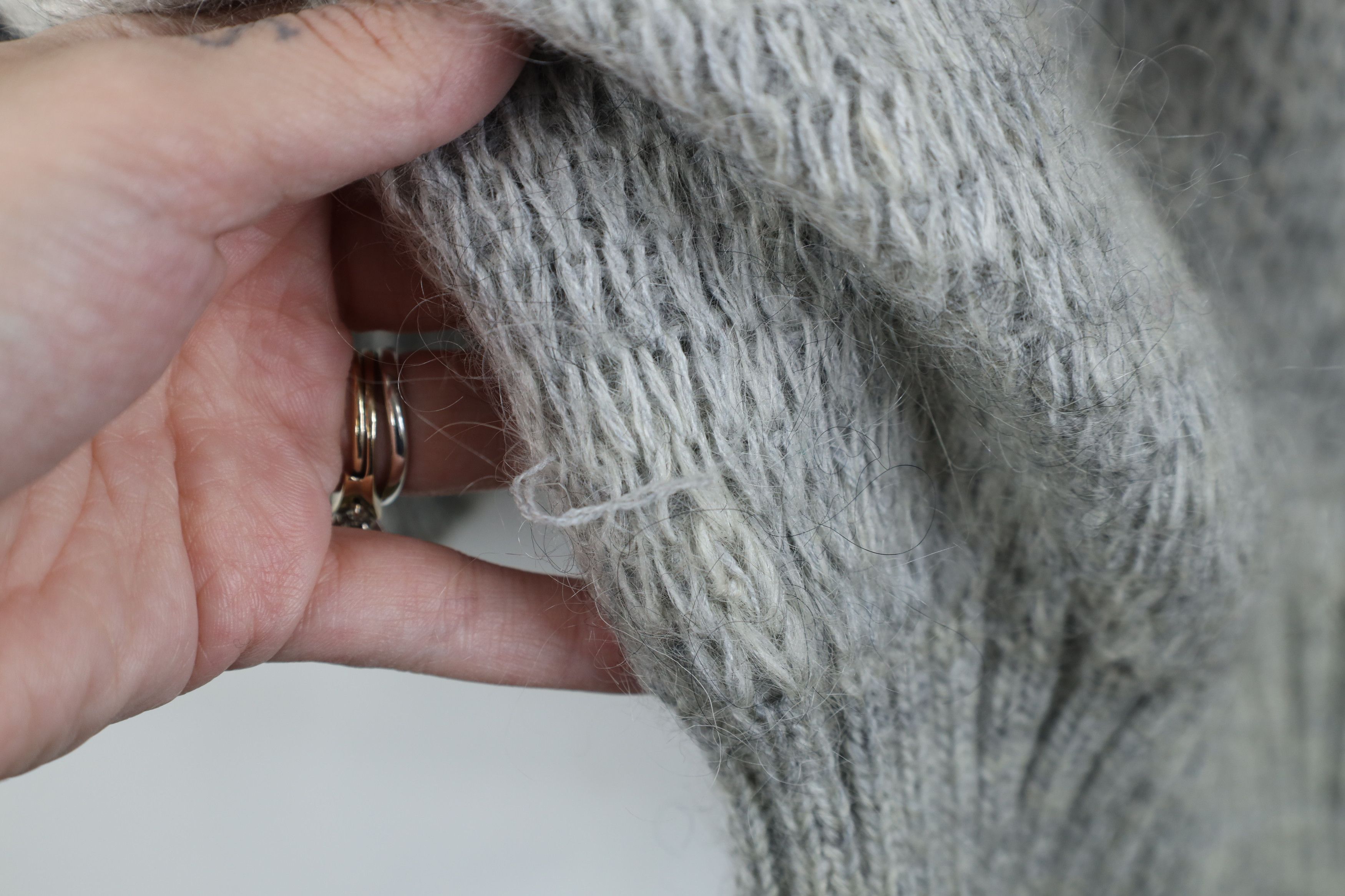 Vintage Vintage 90s Streetwear Blend Knit Geometric Crewneck Sweater Size US XL / EU 56 / 4 - 9 Thumbnail