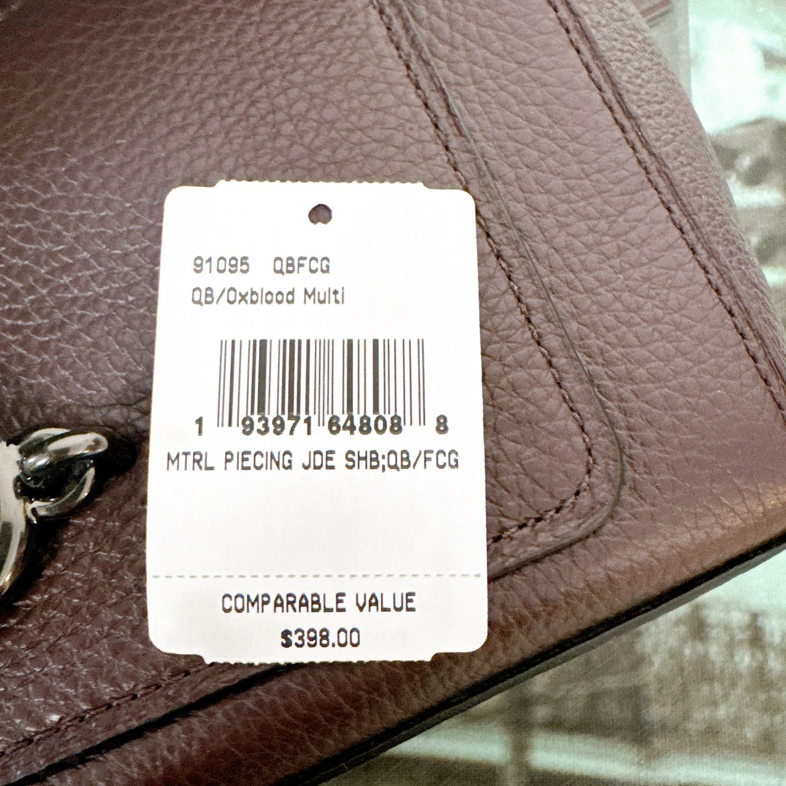 Coach Coach 91095 Jade Shoulder Bag with Piecing Size ONE SIZE - 8 Thumbnail
