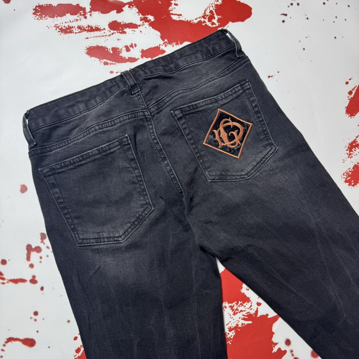 Dolce & Gabbana vintage flared big logo dolce gabbana jeans Size 30" / US 8 / IT 44 - 2 Thumbnail
