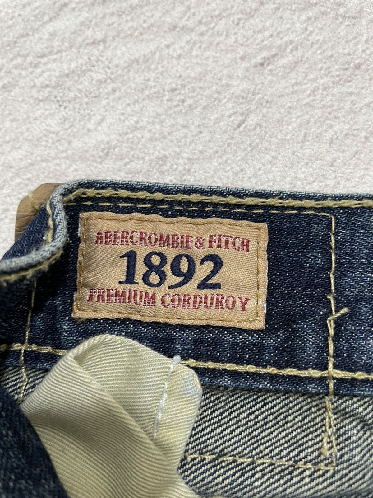 Japanese Brand 2000s Abercrombie Vintage Denim Washed Jeans Y2K Size US 30 / EU 46 - 5 Thumbnail