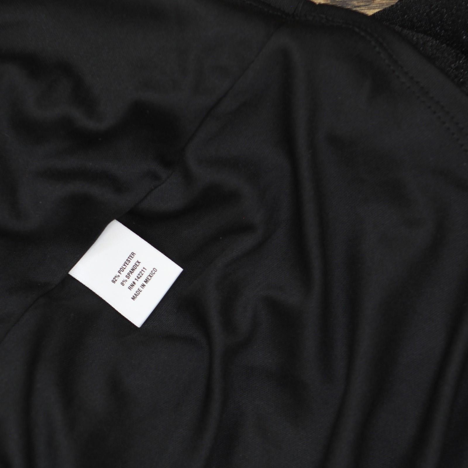 Other Nwt 24seven Comfort Apparel Knit 3/4 Sleeve Dress Black 1x Size XL / US 12-14 / IT 48-50 - 4 Thumbnail