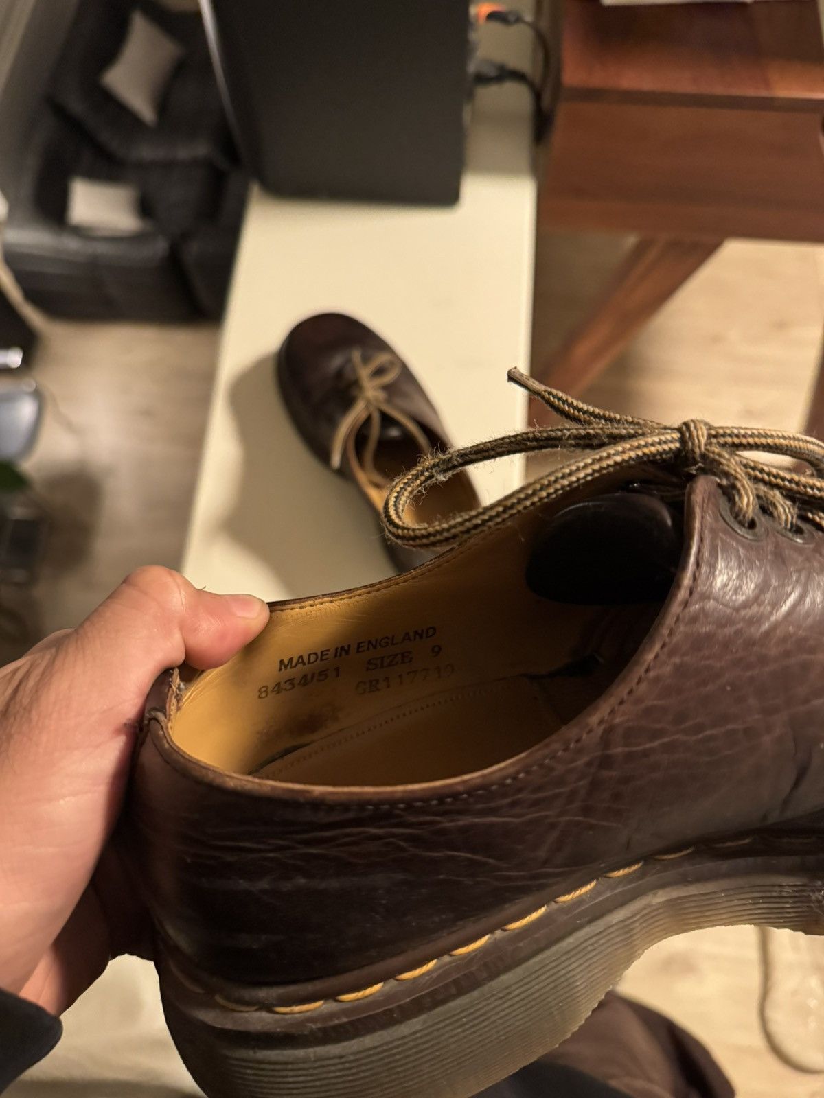 Dr. Martens RARE Dr. Martens 8434 Vintage Chunky Platform Oxfords Size US 9 / EU 42 - 6 Thumbnail