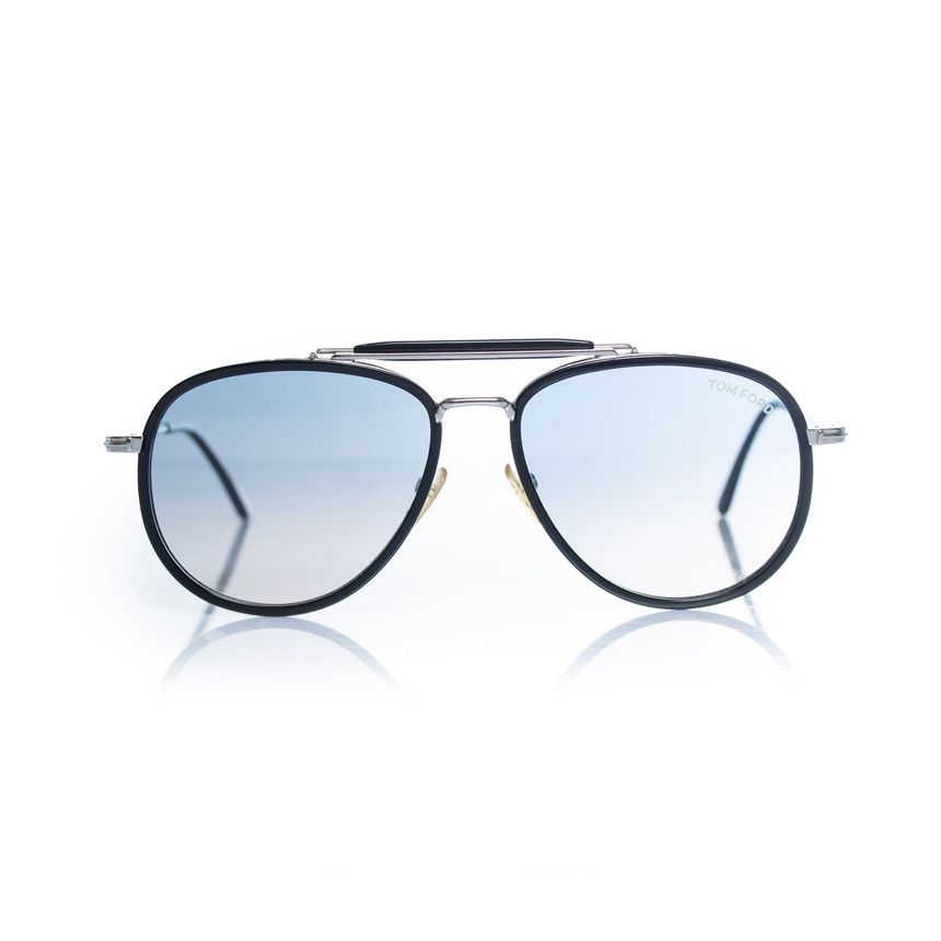 Tom Ford Tom Ford, black metal Tripp aviator sunglasses Size ONE SIZE - 5 Thumbnail