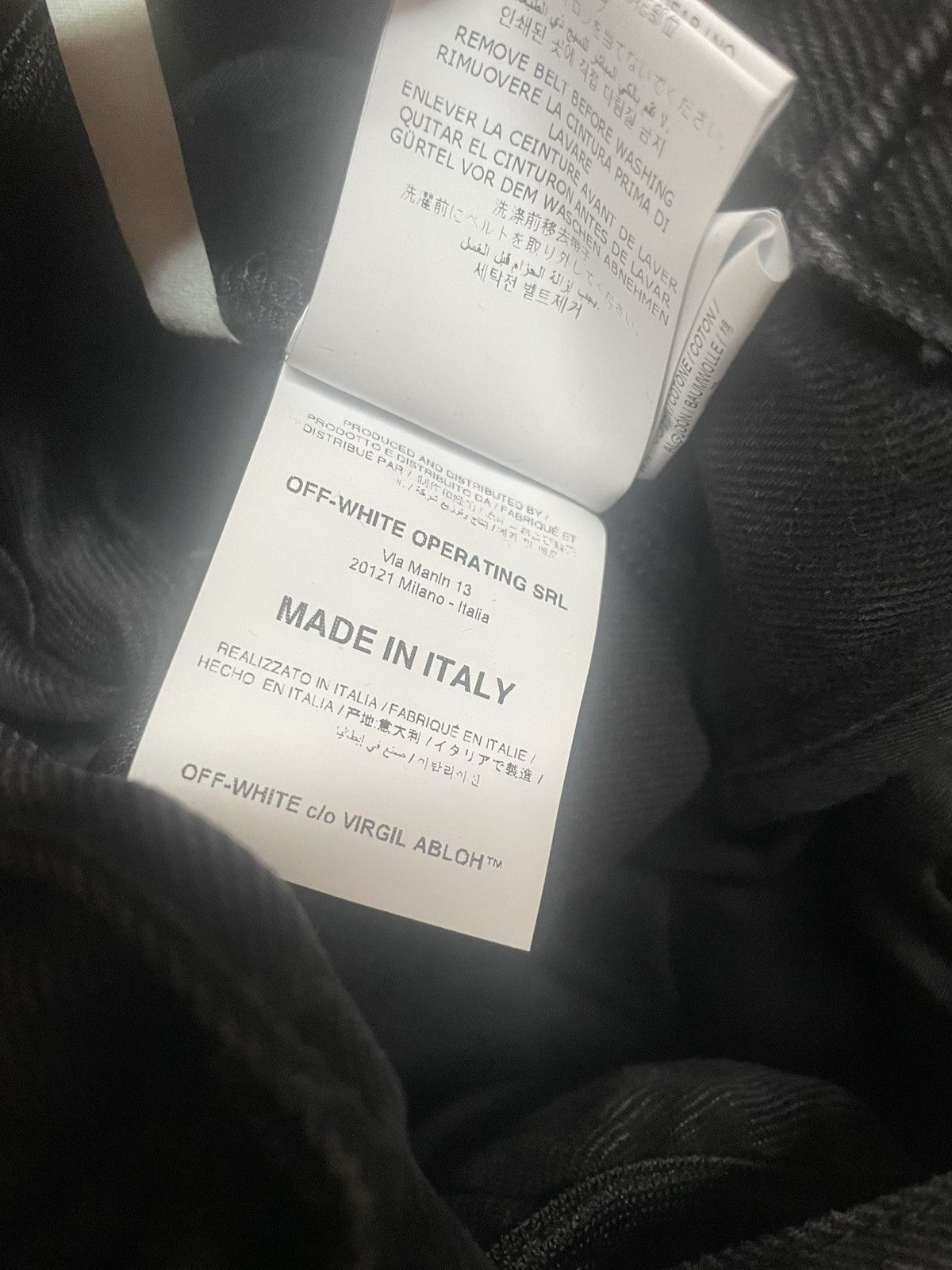 Off-White Off White Slim Low Crotch Jeans Size 31 BNWT Size US 31 - 9 Thumbnail