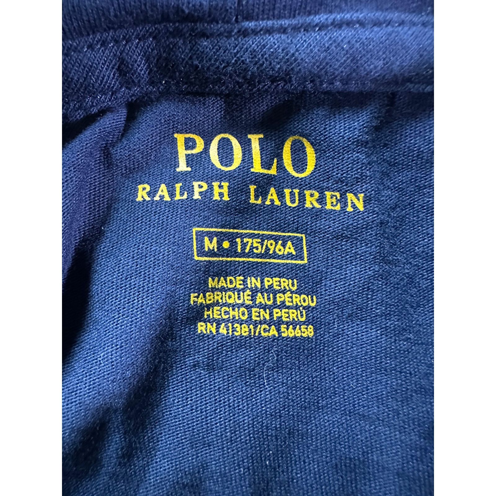 Polo Ralph Lauren Polo Ralph Lauren Hoodie Mens Large Blue LS Hooded Shirt Size US M / EU 48-50 / 2 - 8 Thumbnail