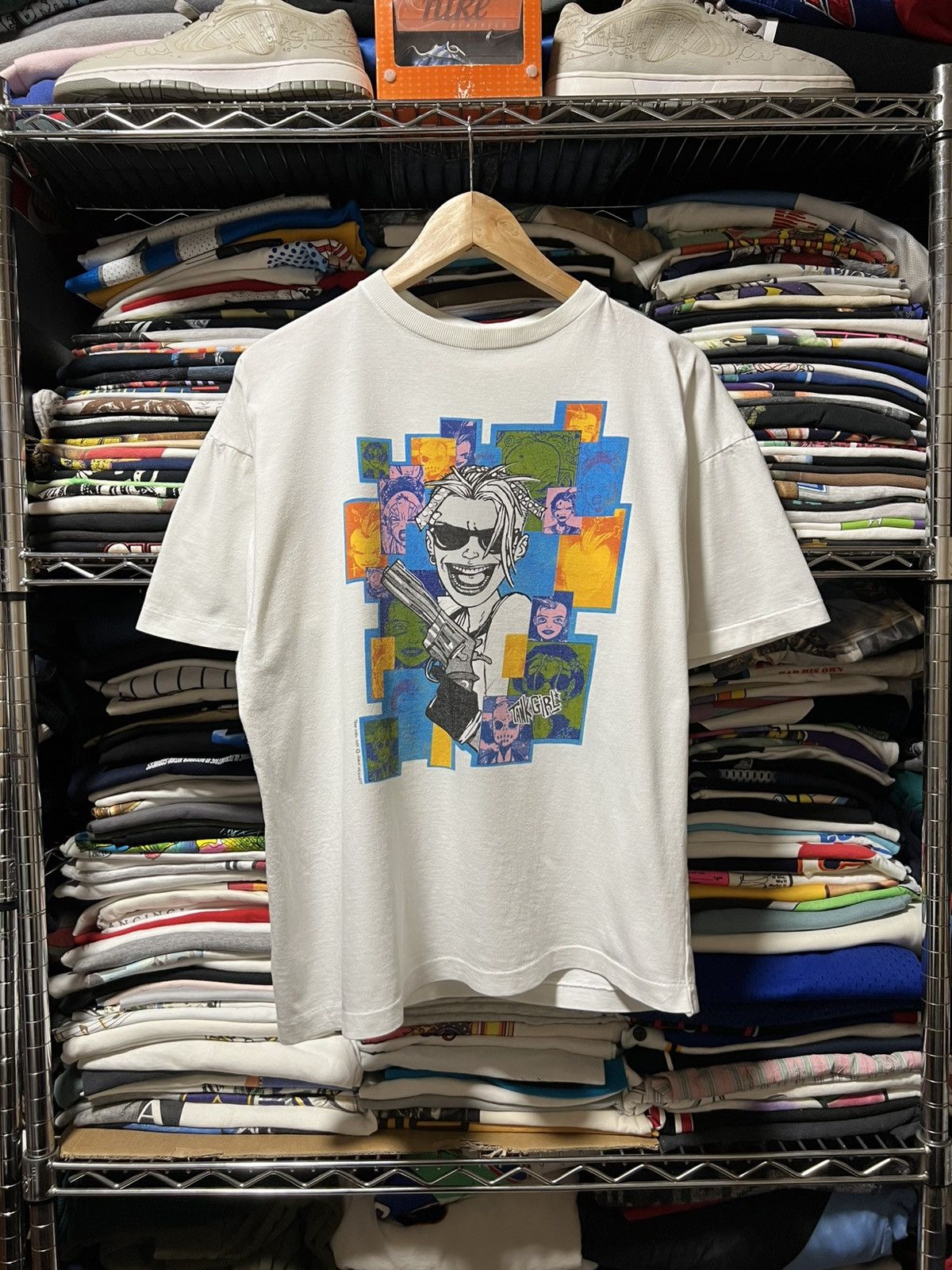 Anime Vintage Tank Girl T-shirt Size US L / EU 52-54 / 3 - 1 Thumbnail